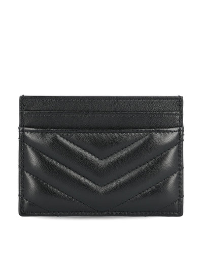 Porta carte realizzato in pelle. 423291 AAA441000 SAINT LAURENT 