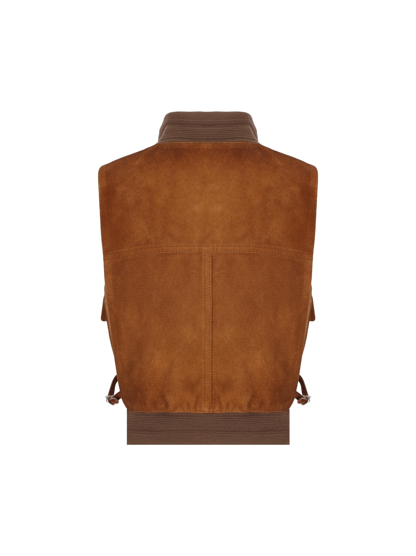 Gilet realizzato in pelle di agnello. MPT318 19MLF0046 MIU MIU 