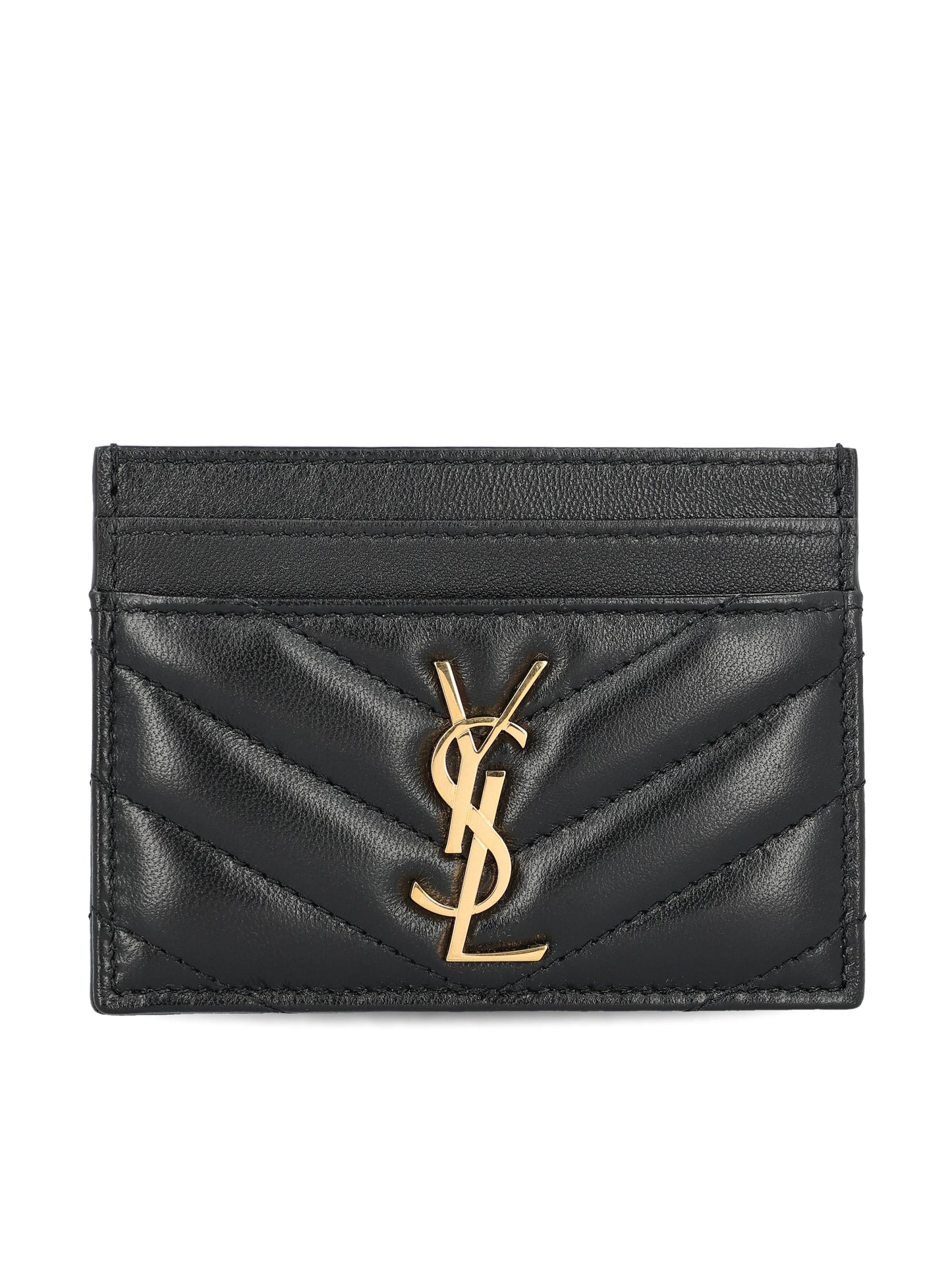 Porta carte realizzato in pelle. 423291 AAA441000 SAINT LAURENT 