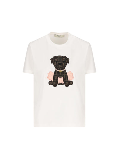 T-Shirt realizzata in cotone. FS7254 AW94F08QQ FENDI 