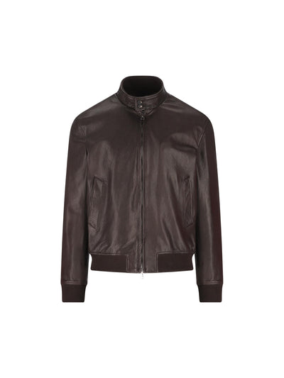 Giacca realizzata in pelle. ICE MORO TAGLIATORE 