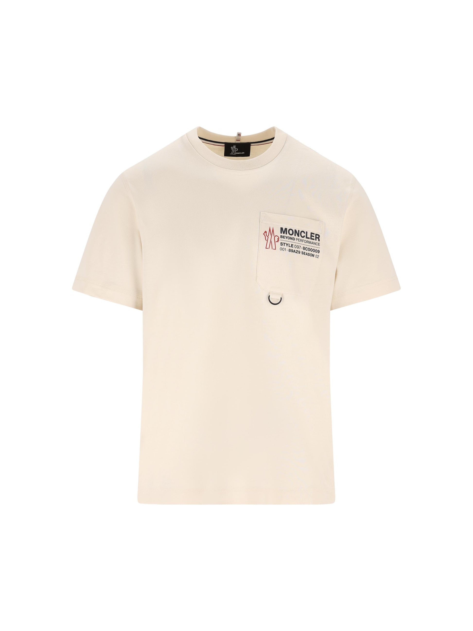 T-Shirt realizzata in cotone. M8C00009 89AZ9034 MONCLER GRENOBLE 