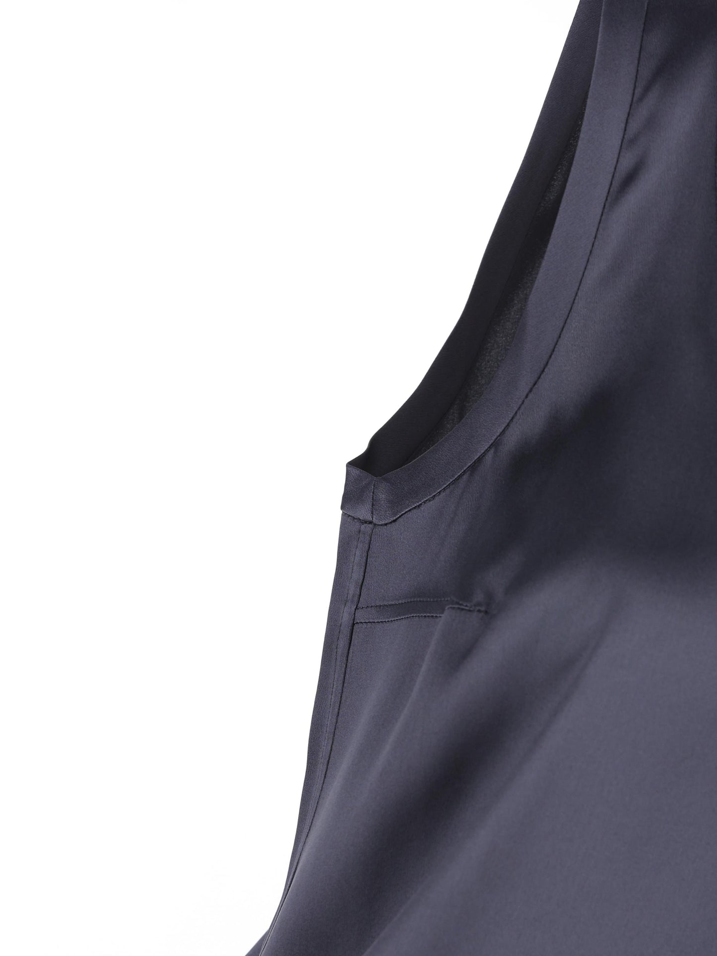 Top reversibile in raso di seta stretch M0C59E0600 C8901 BRUNELLO CUCINELLI 