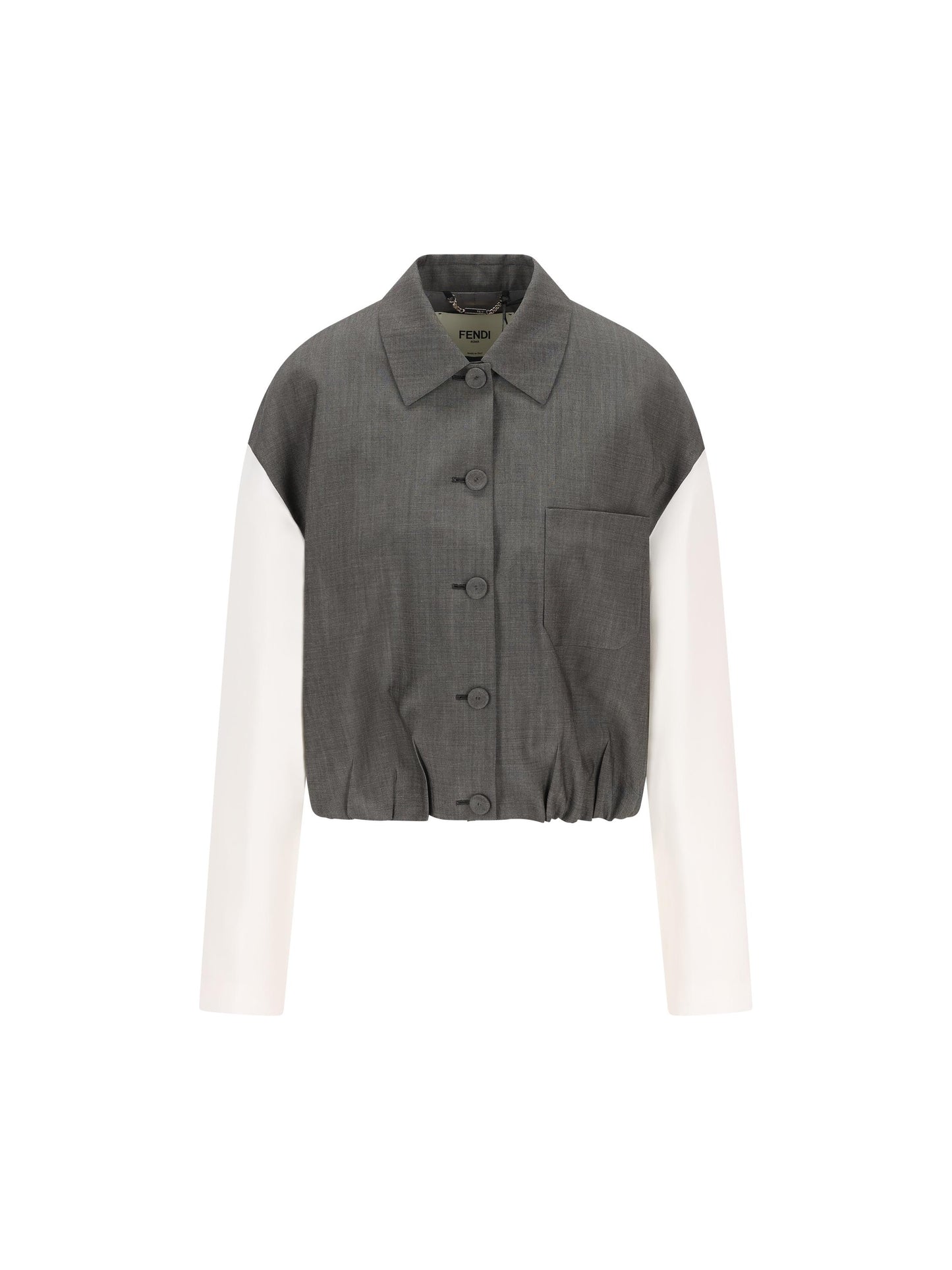 Giacca realizzata in misto viscosa e lana. FJ7713 AW7UF0W1L FENDI 