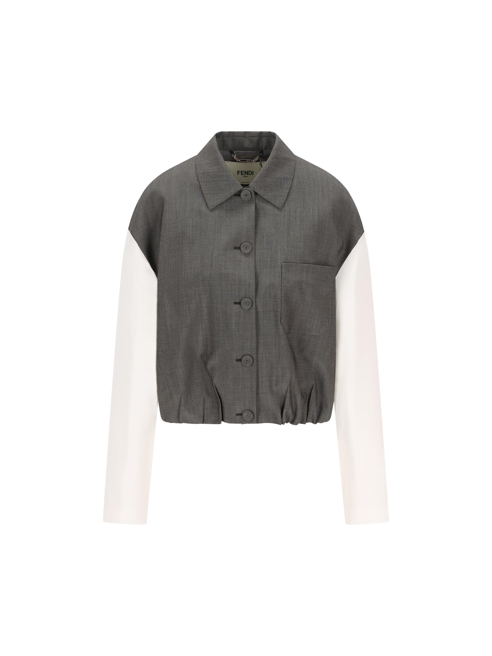 Giacca realizzata in misto viscosa e lana. FJ7713 AW7UF0W1L FENDI 