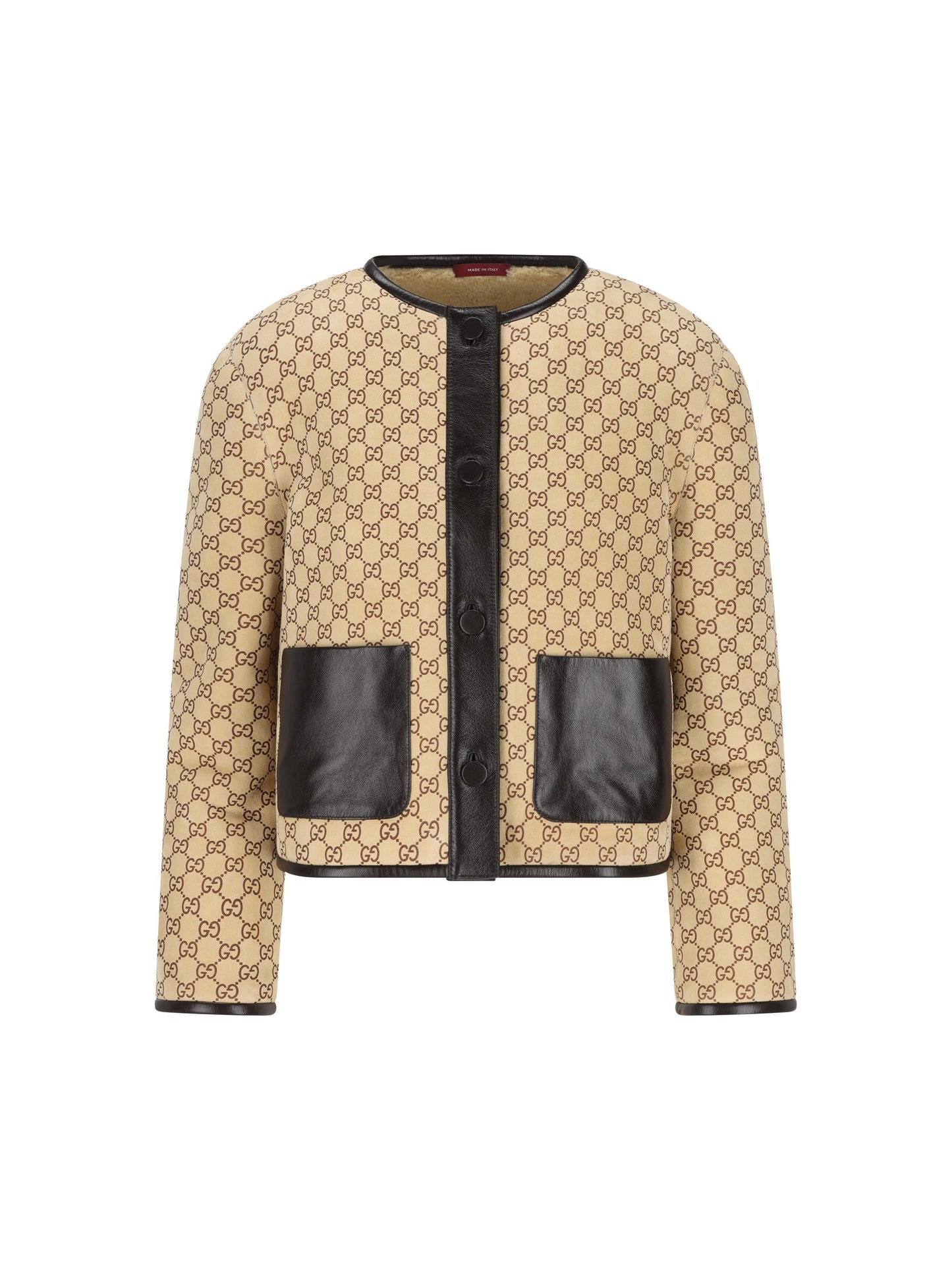 Giacca realizzata in montone. 835530 XSAGV2034 GUCCI 