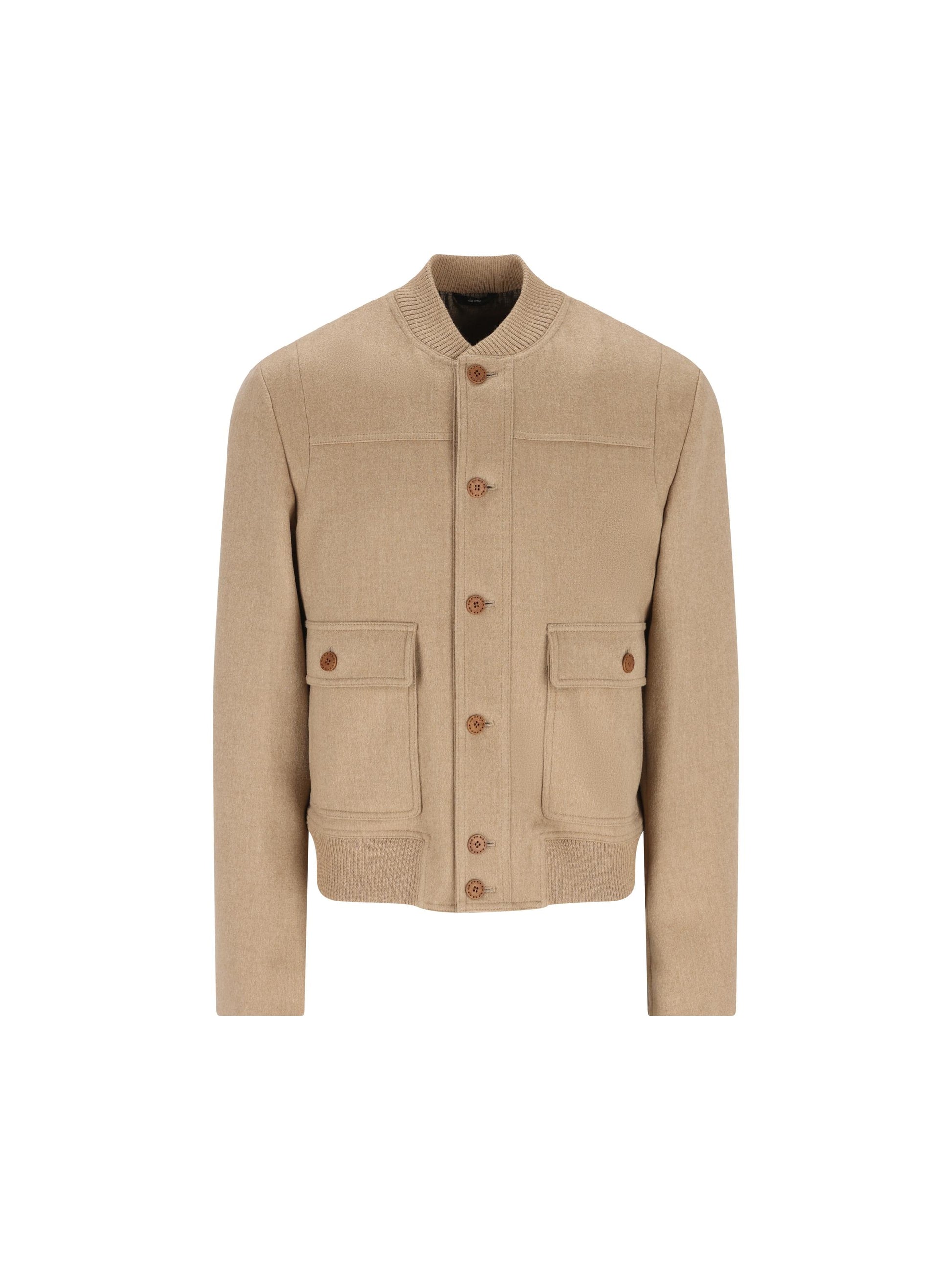 Bomber realizzato in cashmere. FW1400 ASC6F1KXQ FENDI 