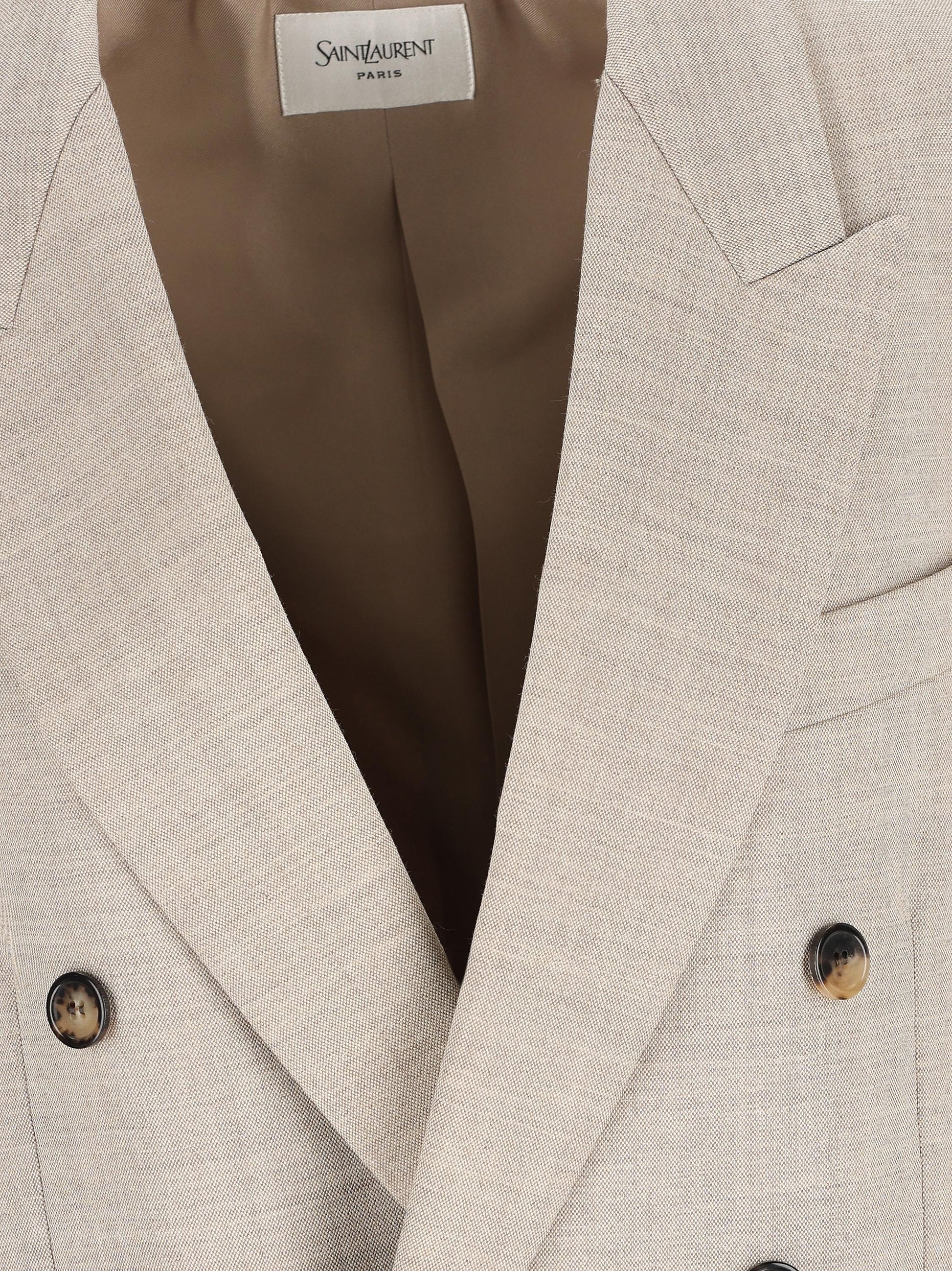 Giacca realizzata in lana vergine. 843367 Y5K172148 SAINT LAURENT 