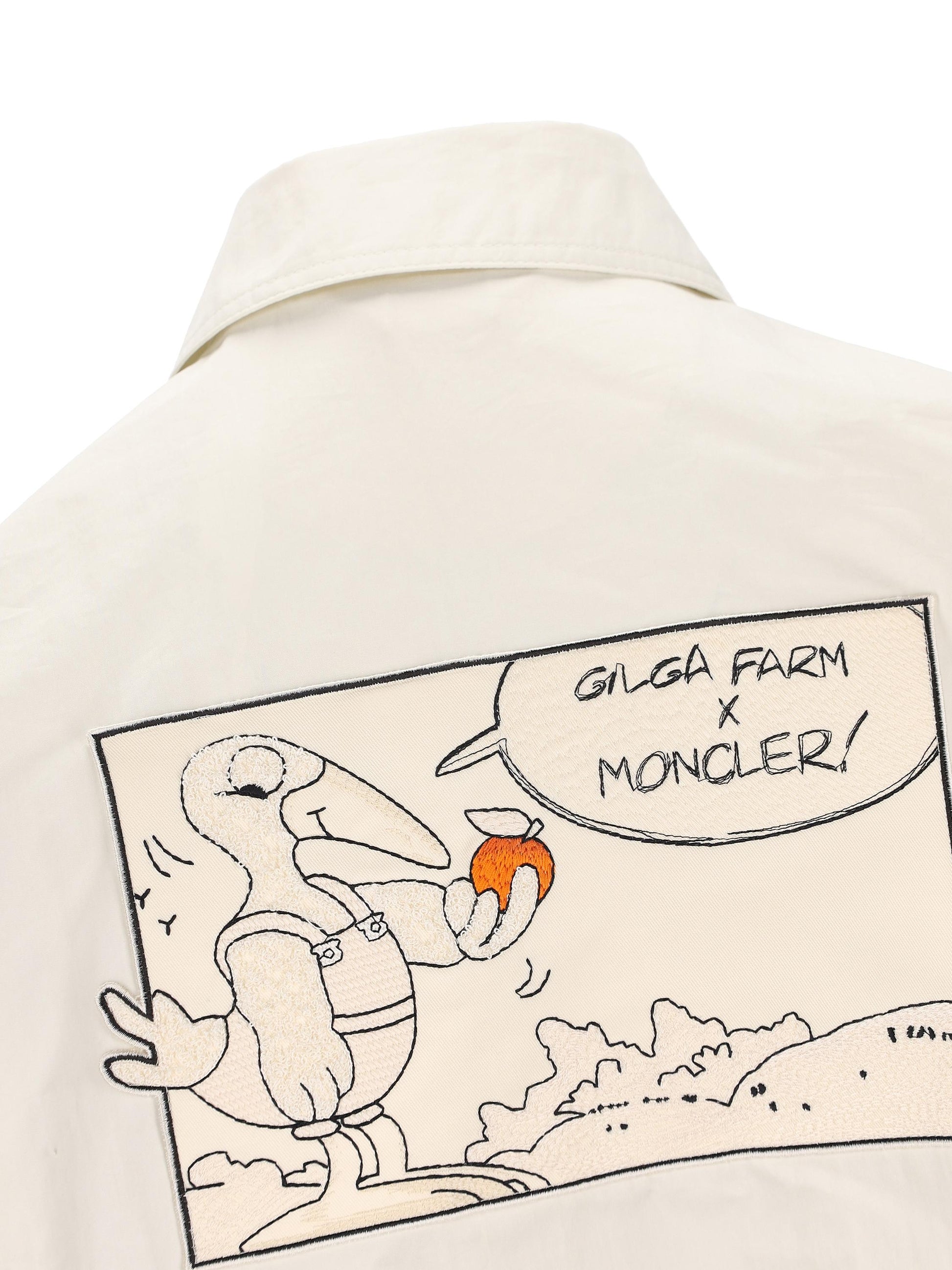 Giacca in canvas. M1A00006 597F902B MONCLER - DONALD GLOVER 