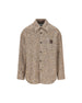 Overshirt realizzata in lana e poliammide. H526Y02X55 6853 LOEWE 