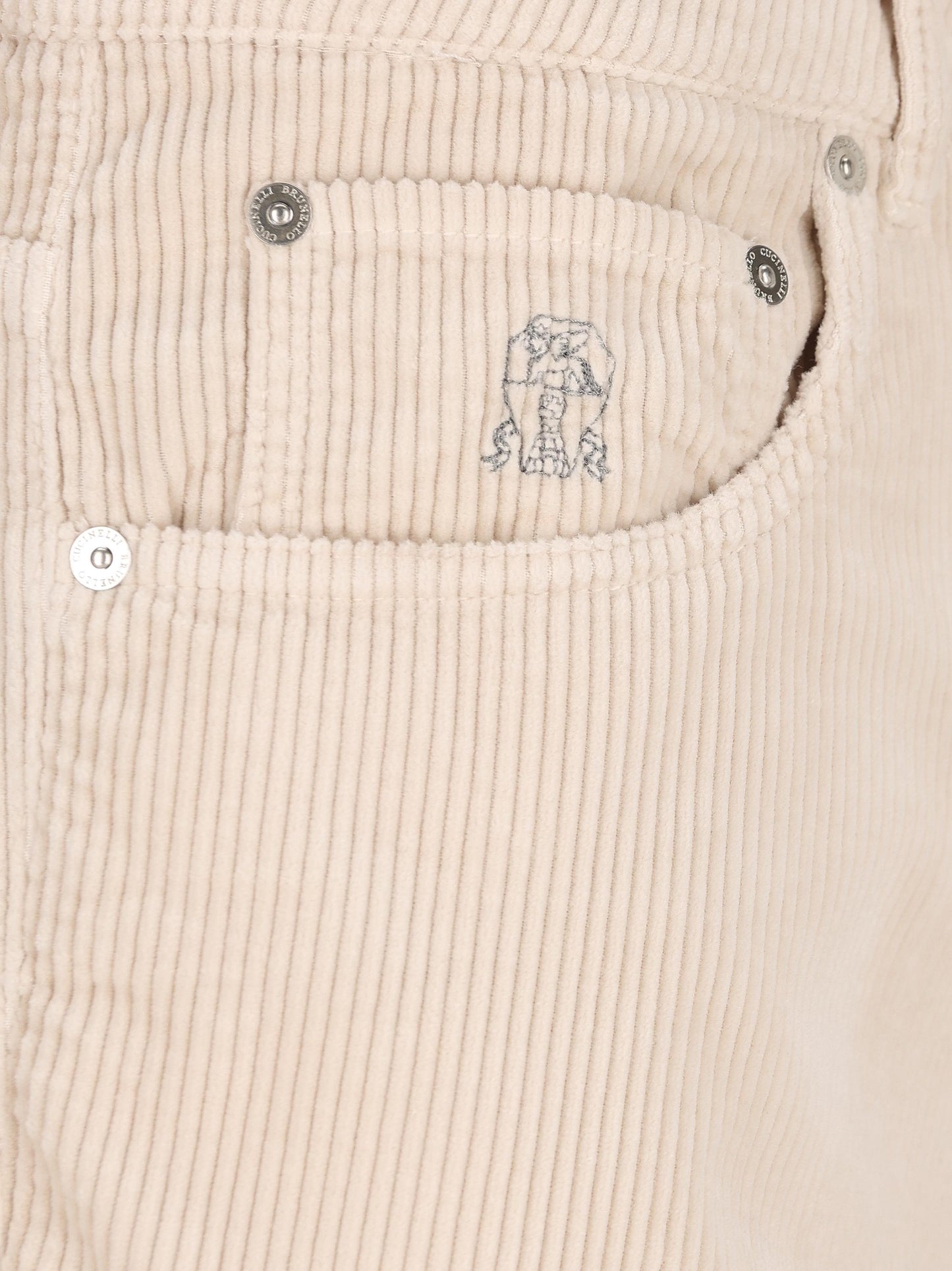 Pantaloni in cotone. M280UF1010 C6024 BRUNELLO CUCINELLI 