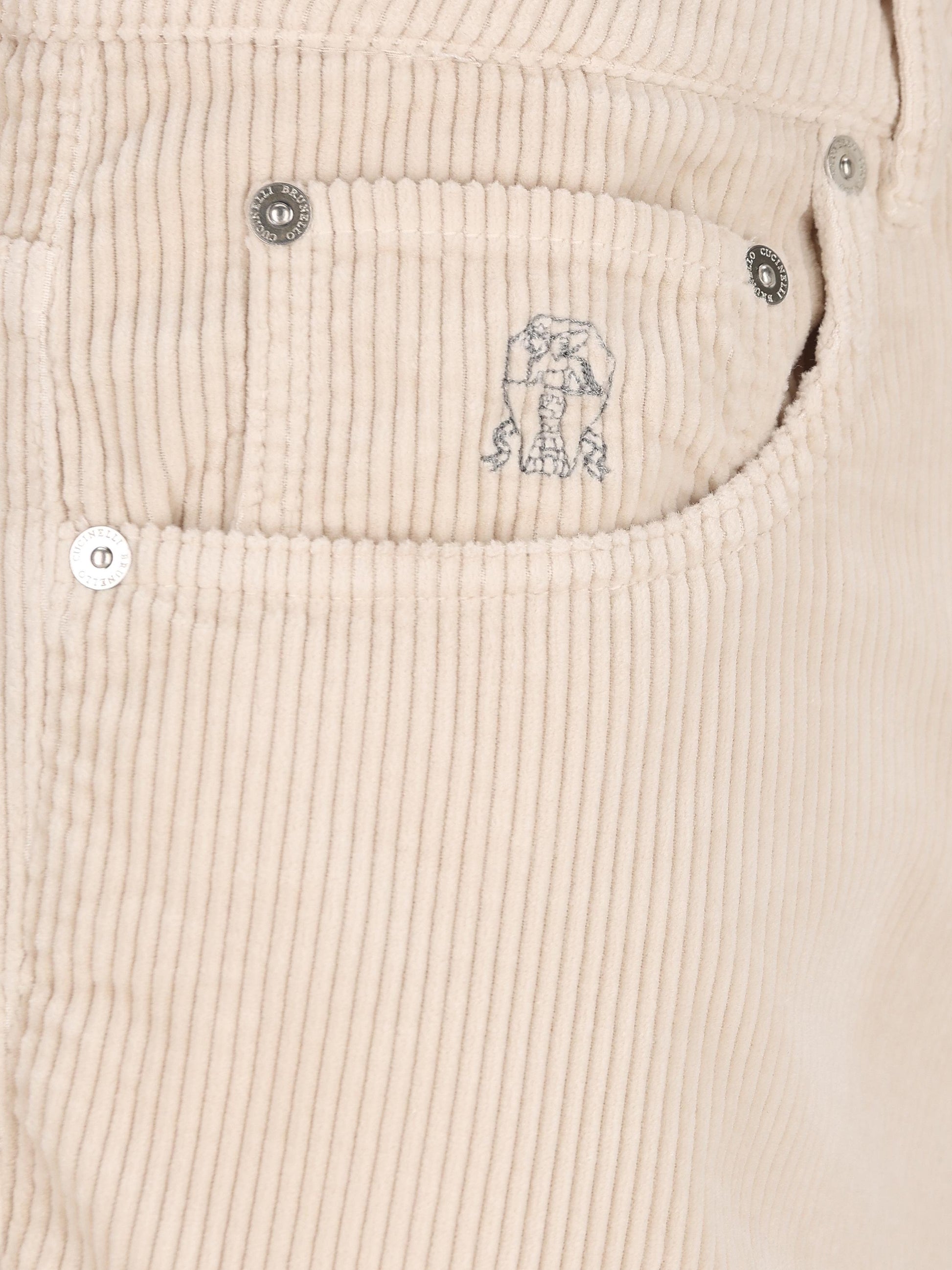 Pantaloni in cotone. M280UF1010 C6024 BRUNELLO CUCINELLI 