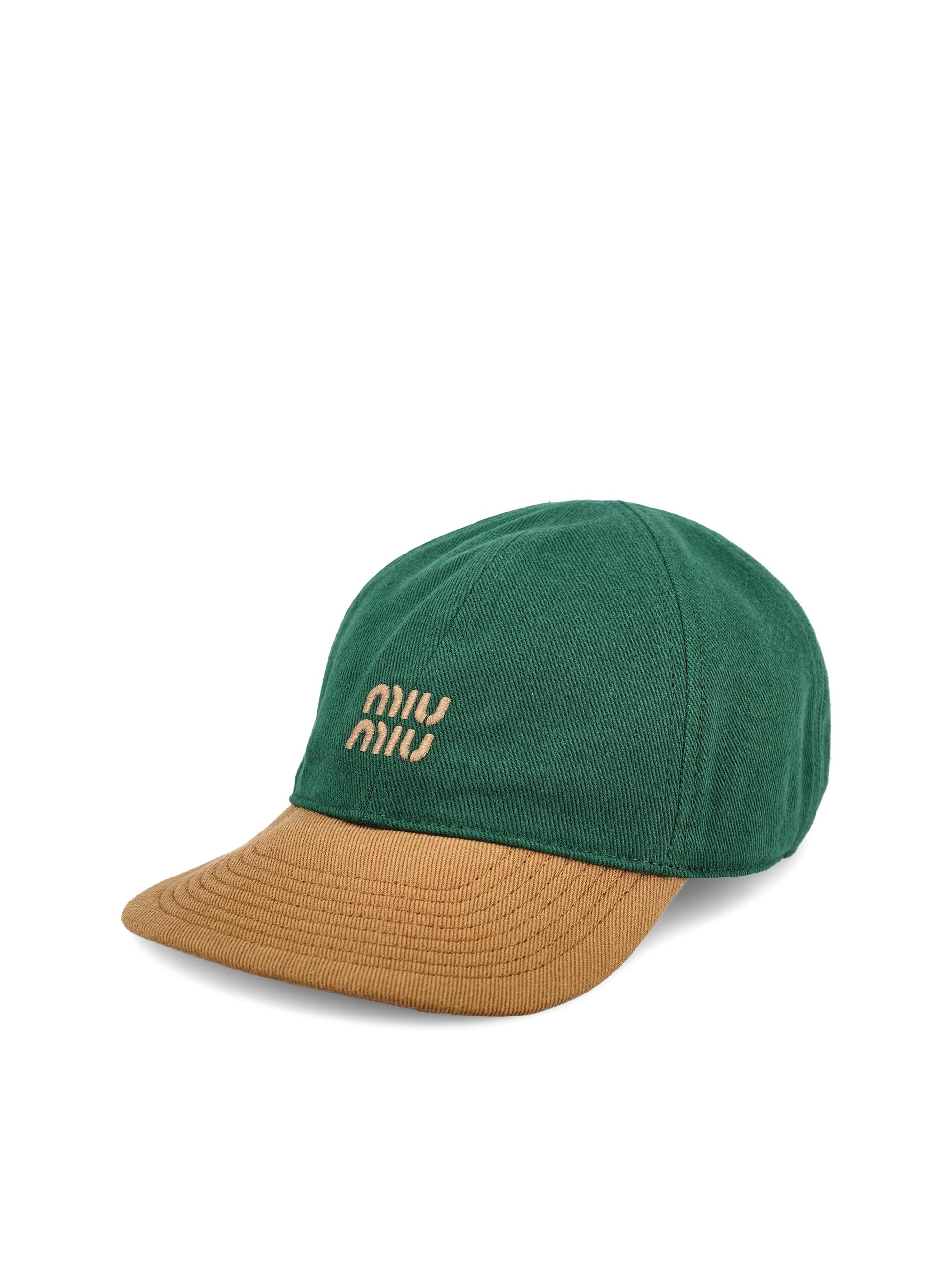 Cappello realizzato in cotone. 5HC369 2CWCF04Z5 MIU MIU 