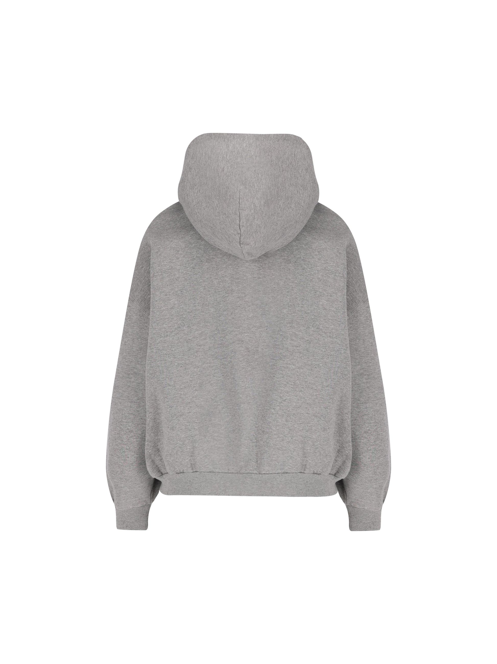 Felpa Boxy CEO Team Logo in grigio mélange. 833399 TSVP21300 BALENCIAGA 