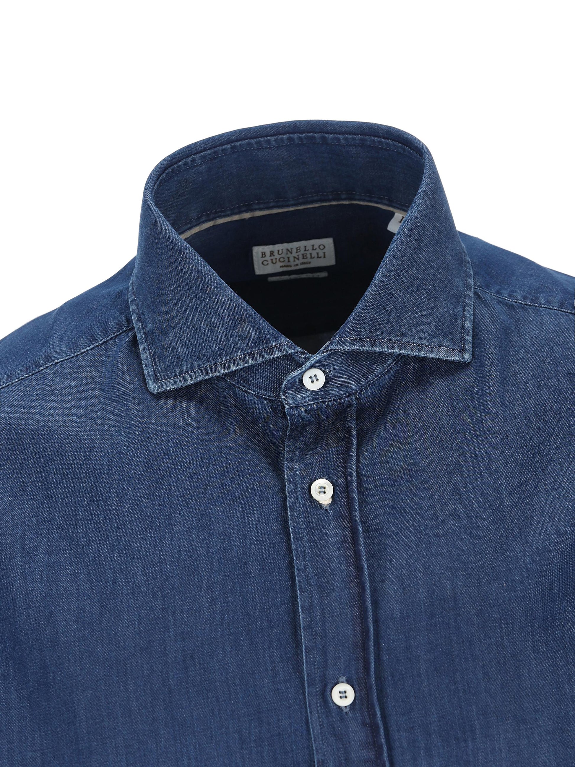 Camicia in cotone. MR6831718 C003 BRUNELLO CUCINELLI 