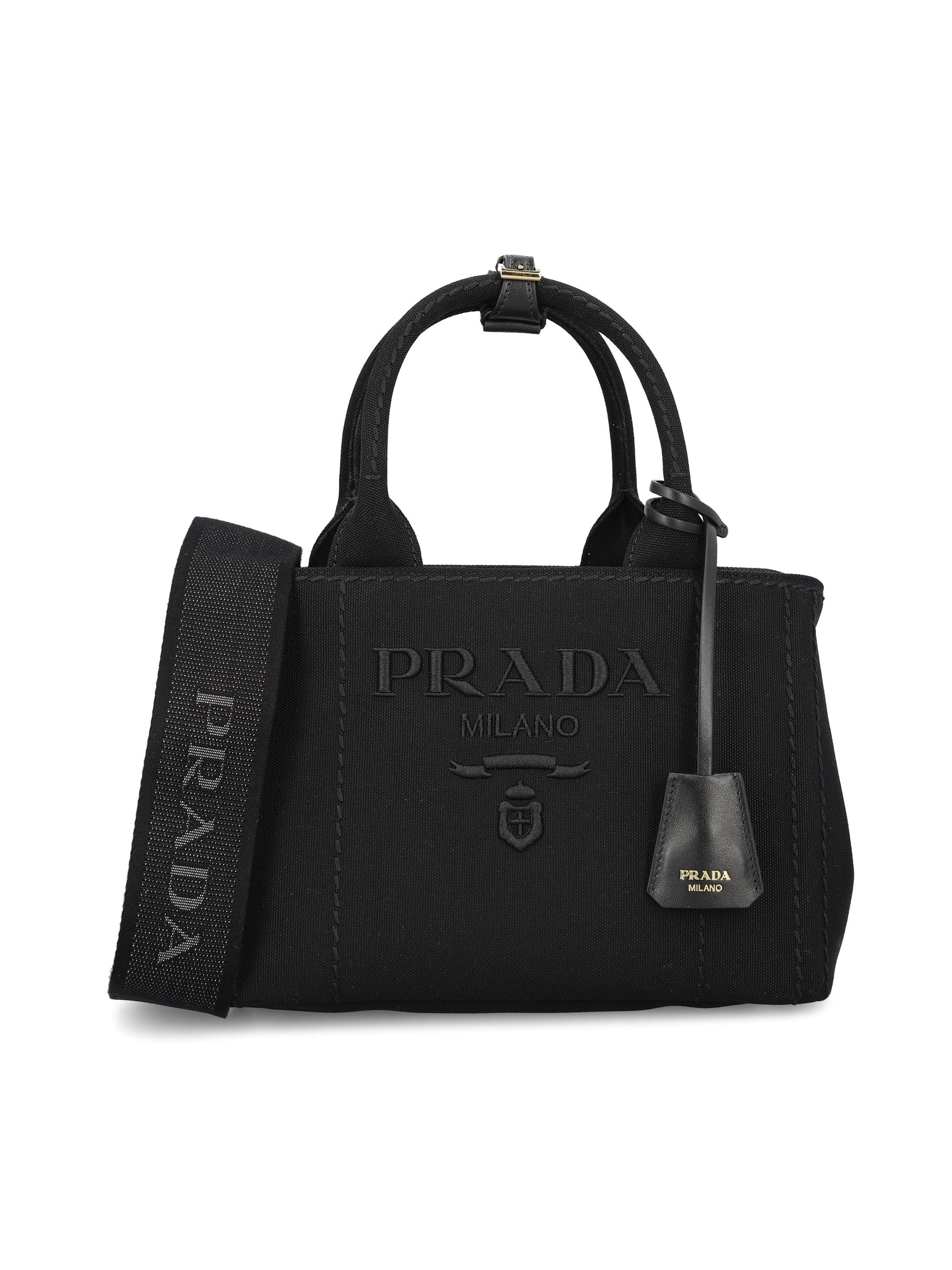 Borsa realizzata in misto lino. 1BG464 2CYAF0002 PRADA 