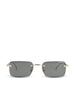 Occhiali da sole realizzati in metallo. MB0453S GOLD-GOLD-GREY MONTBLANC 
