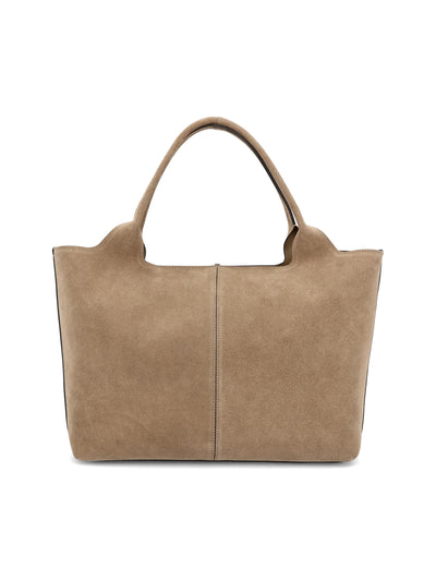 Borsa realizzata in pelle scamosciata. XBWEBRA0250XBL C413 TOD'S 