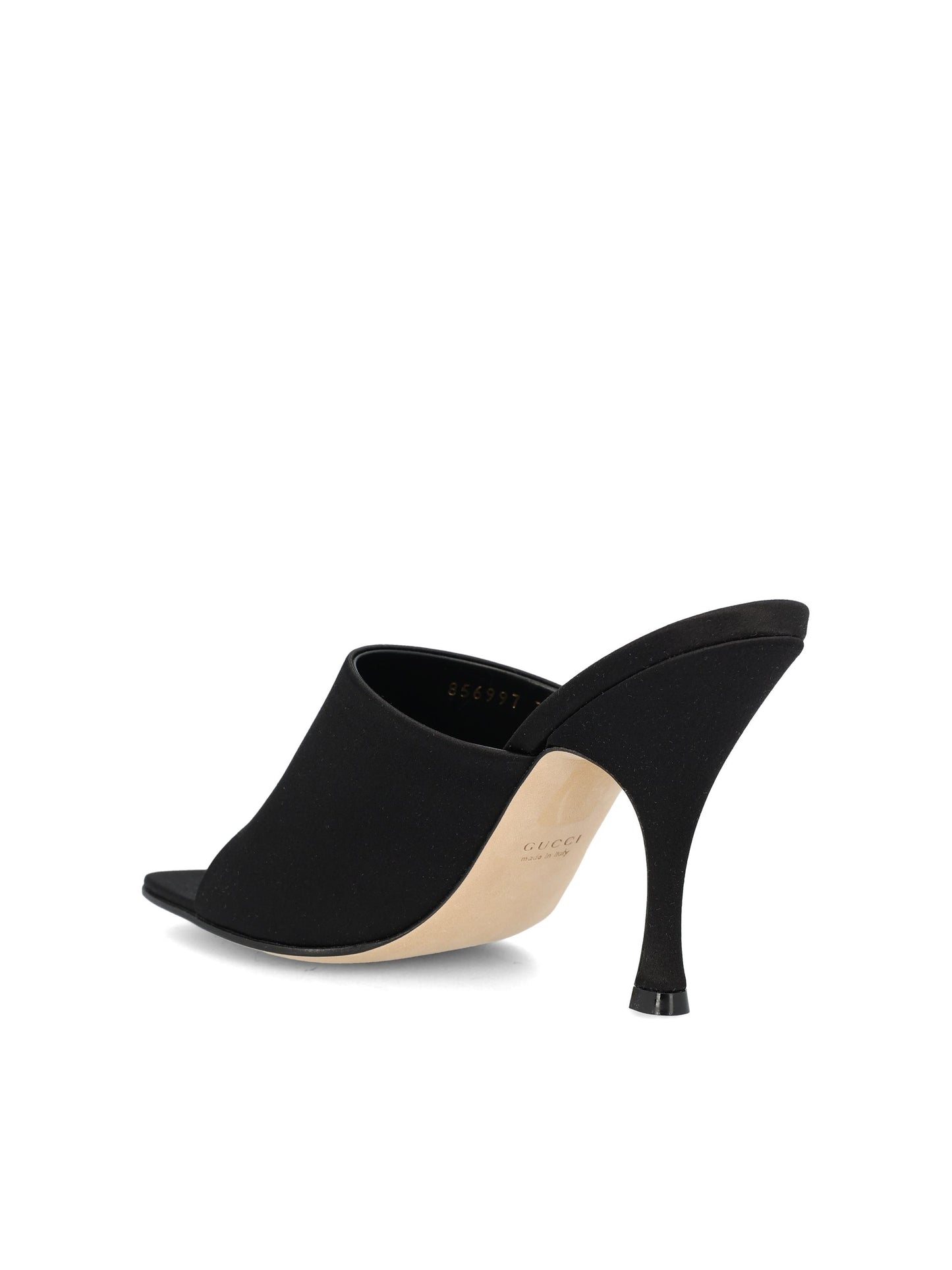 Sandalo realizzato in raso. 856997 F14001000 GUCCI 