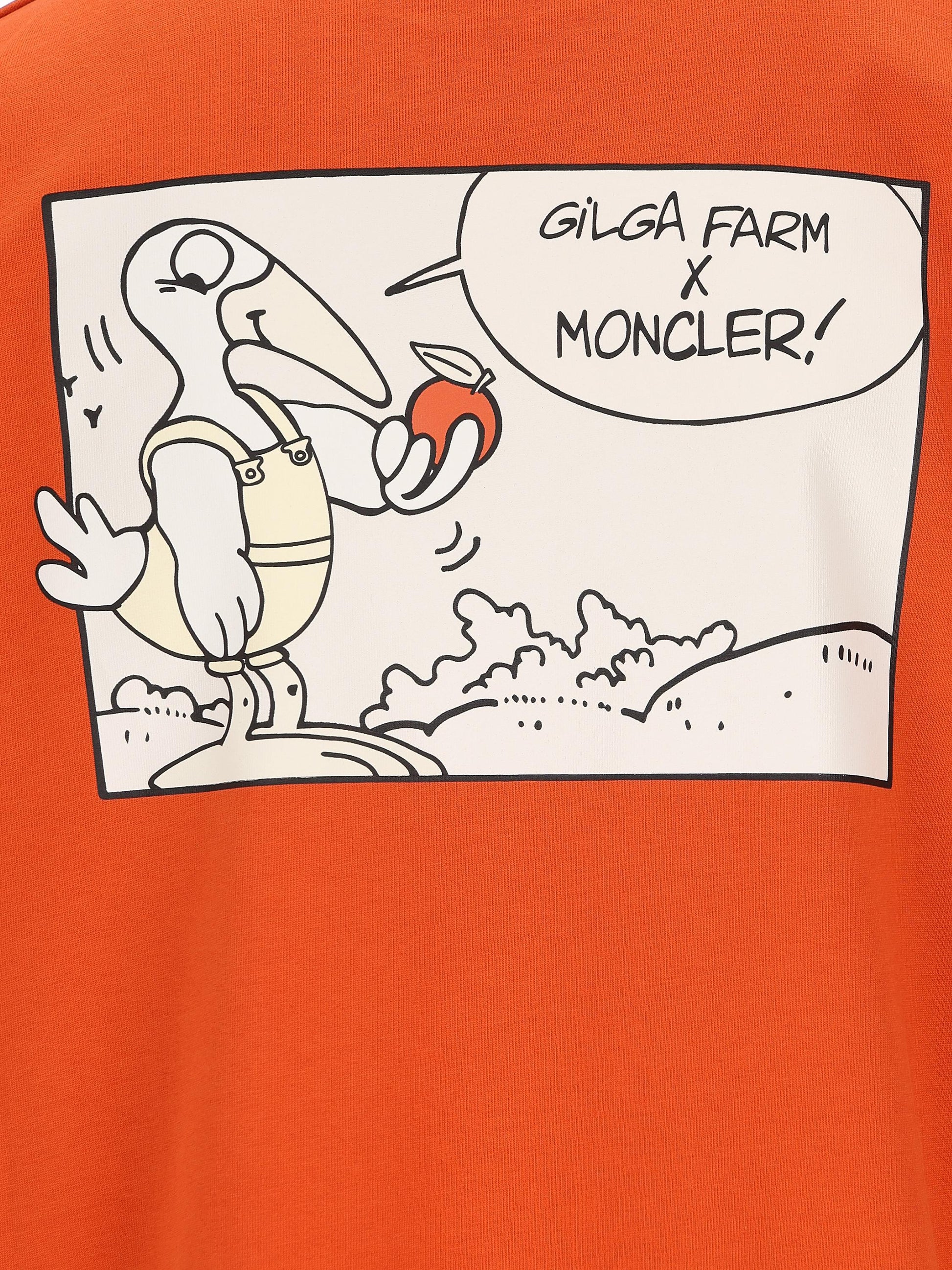 T-Shirt in cotone. M8C00002 89AZ9345 MONCLER - DONALD GLOVER 