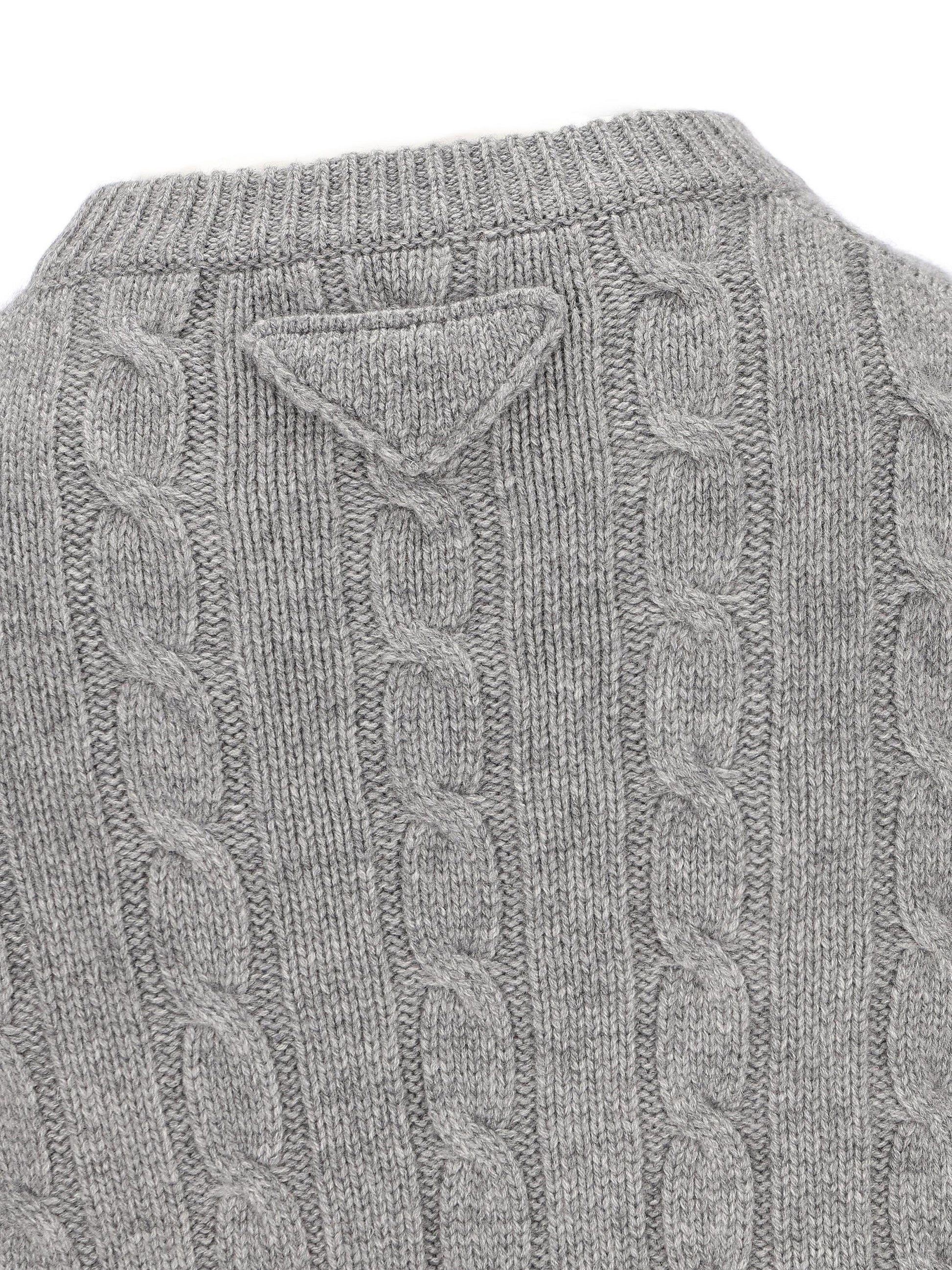 Maglione realizzato in cashmere UMF110 17T1F0031 PRADA 