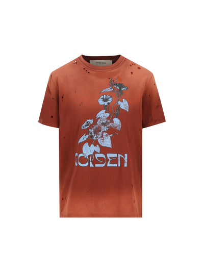 T-Shirt realizzata in cotone. GWP01220 P00236140225 GOLDEN GOOSE 