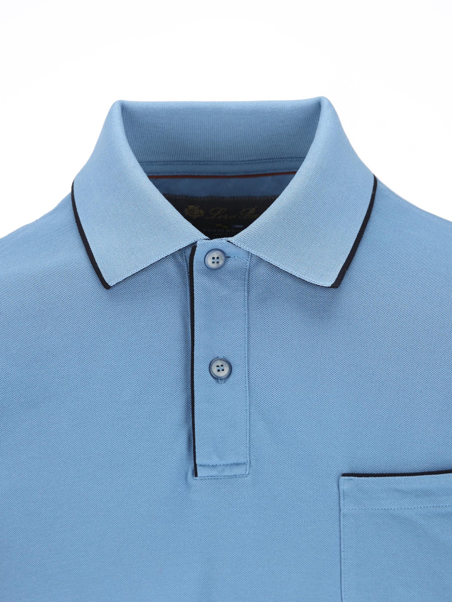 Polo realizzata in cotone ed elastan. FAI0485 60NN LORO PIANA 