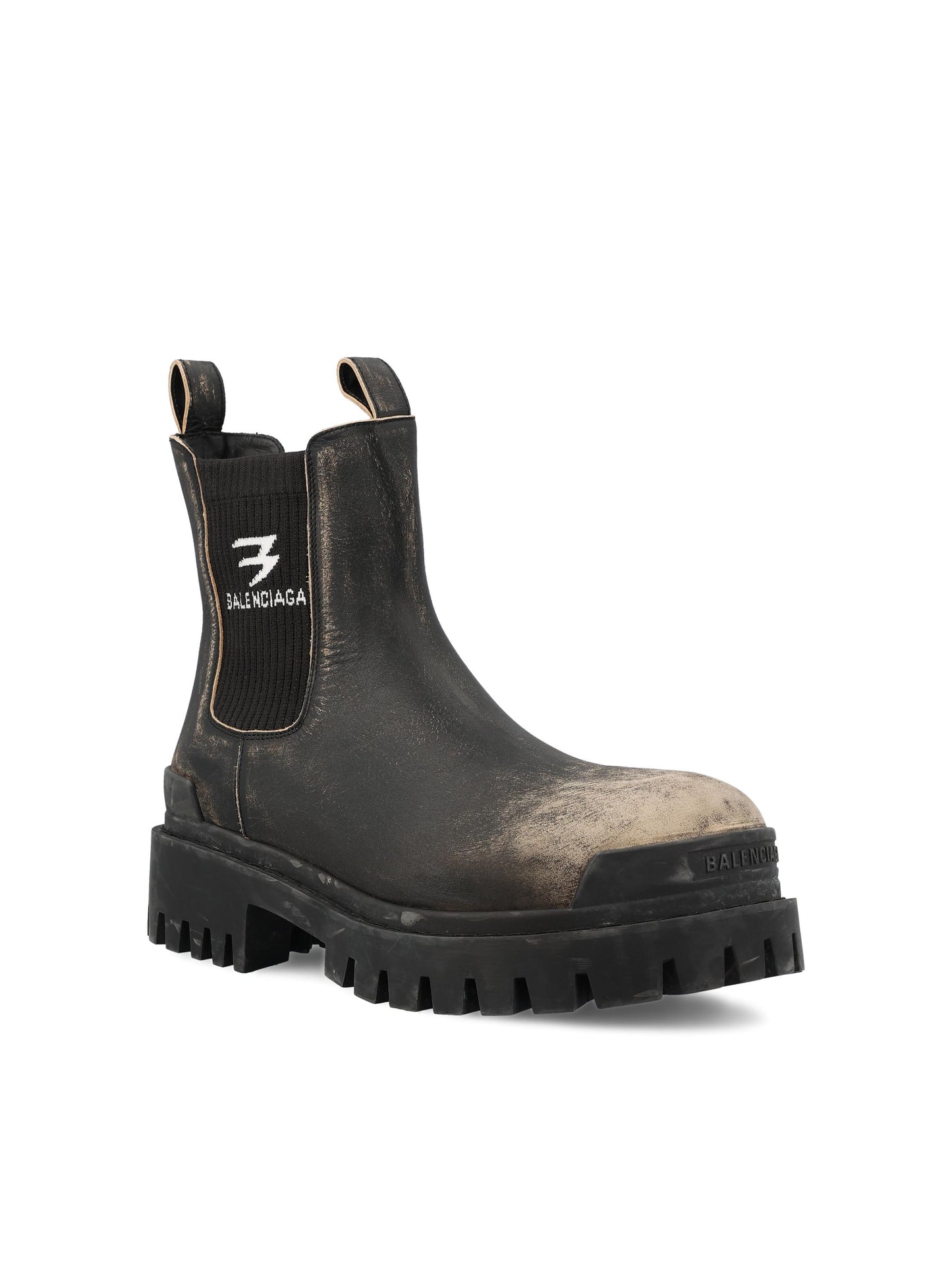 Stivali realizzati in pelle di toro. 854082 WB2281919 BALENCIAGA 