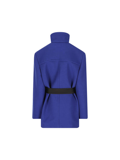 Cappotto realizzato in lana. 850307 Y5J784146 SAINT LAURENT 