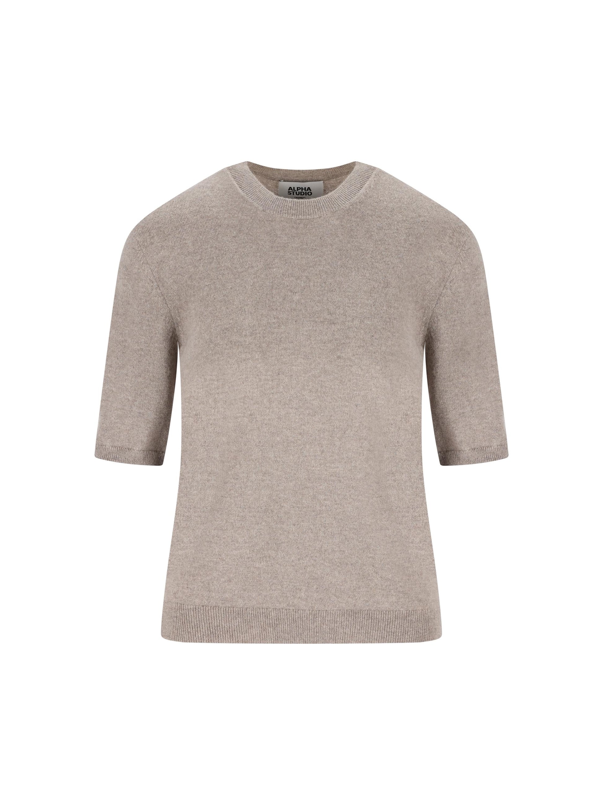 Maglia in Cashmere Manica Corta 4320C 2016 ALPHA STUDIO 