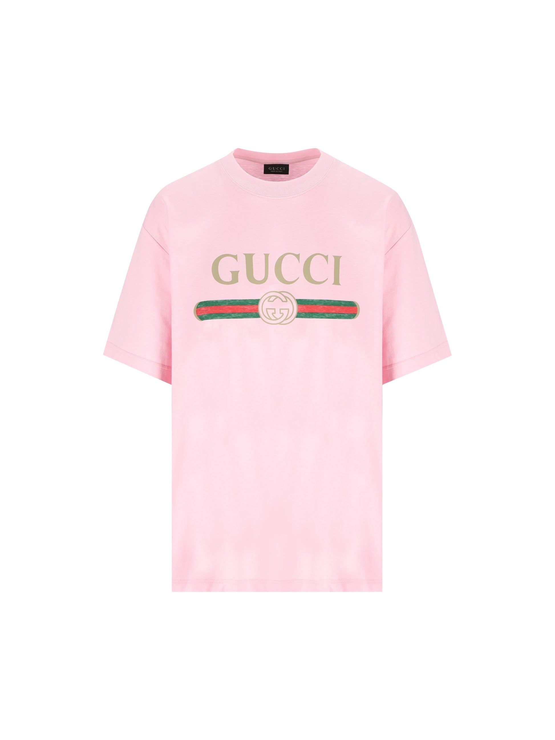 T-Shirt realizzata in cotone e seta. 865015 XJHUF5031 GUCCI 