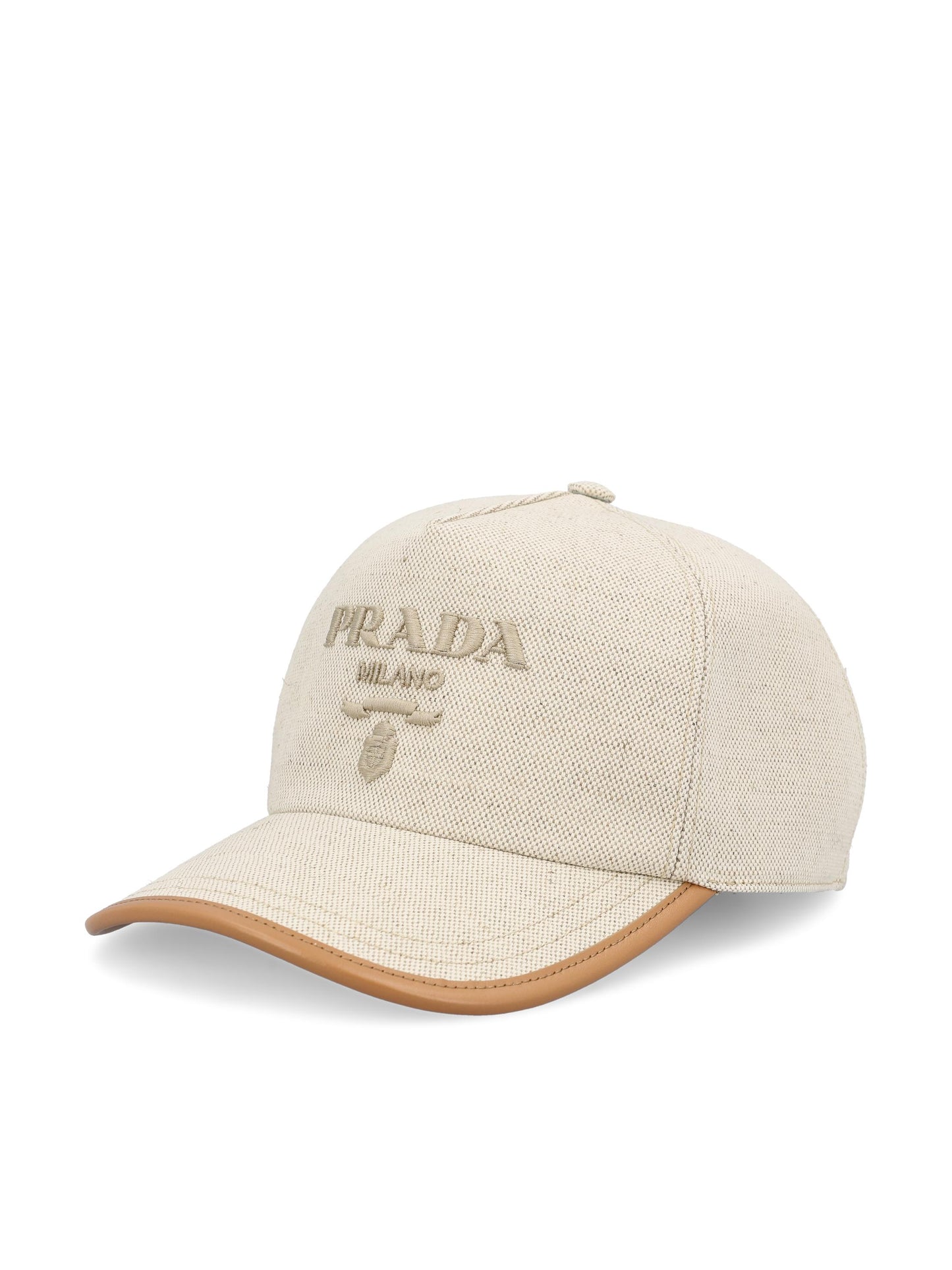 Cappello realizzato in misto lino. 2HC179 ZPXF0018 PRADA 