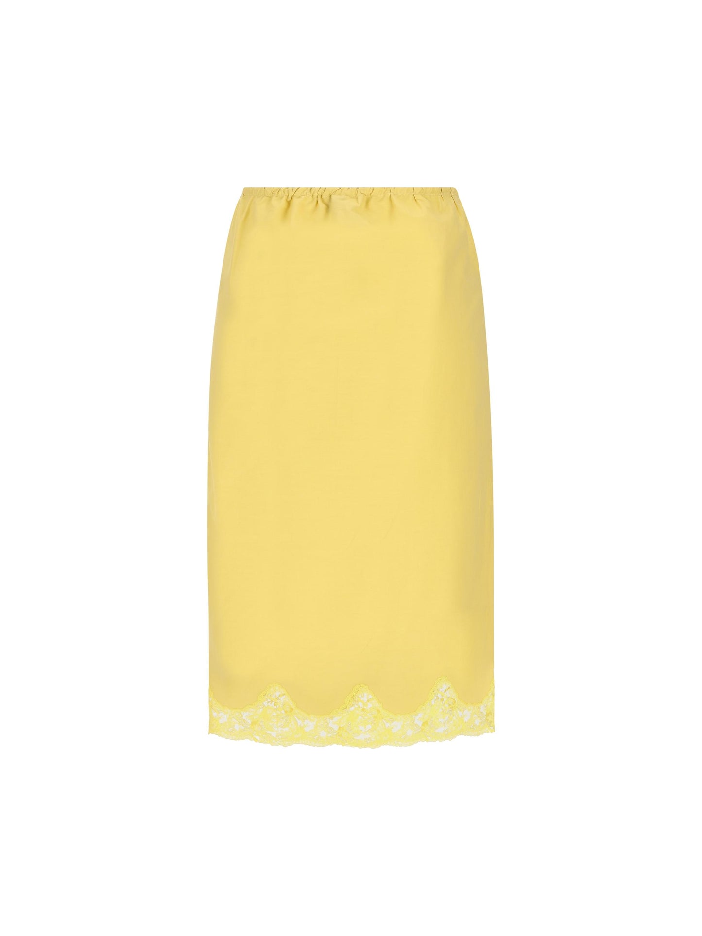 Gonna realizzata in cotone e seta. 856886 Y7J247000 SAINT LAURENT 