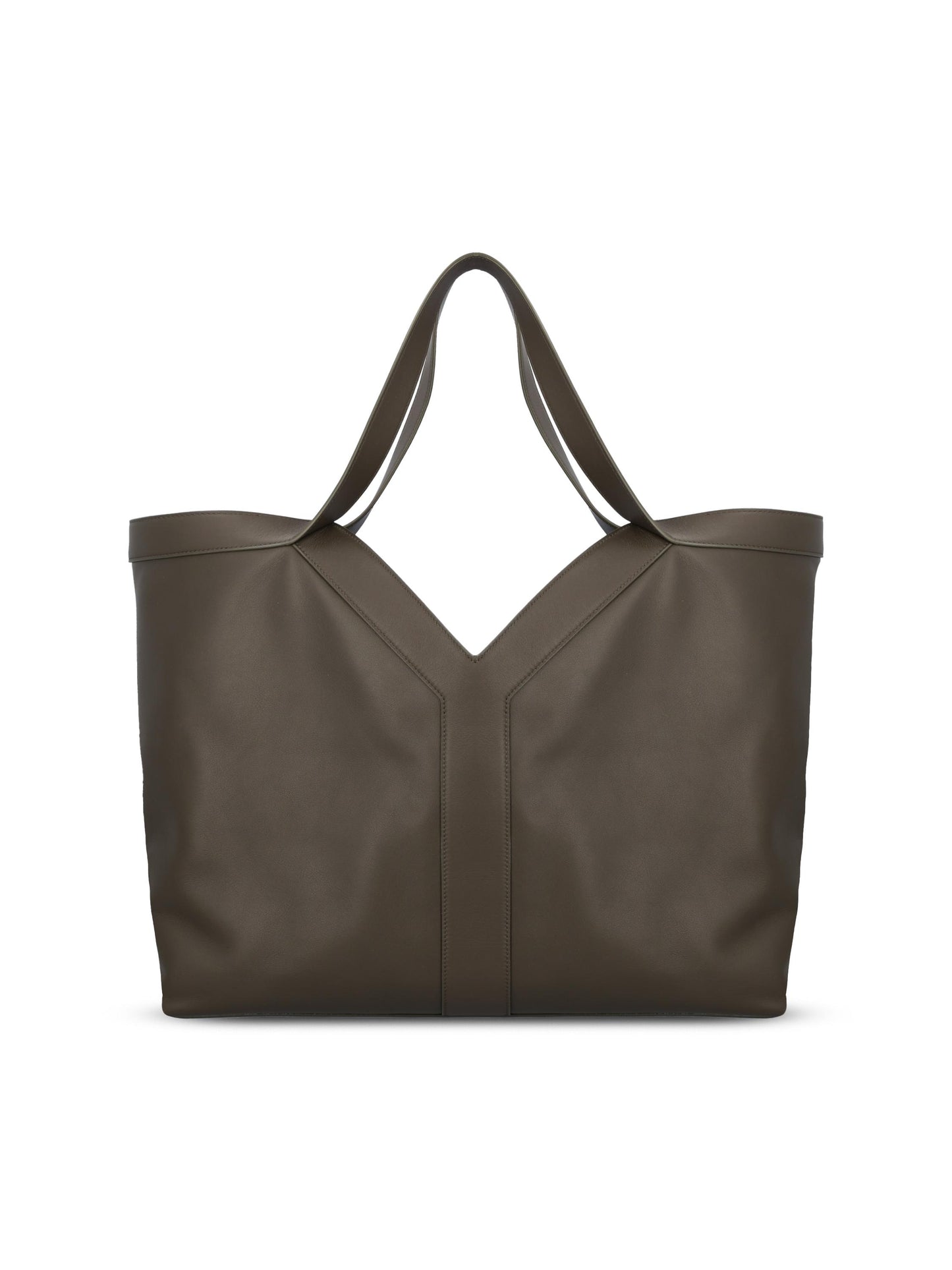 Tote Bag Y Oversize in pelle liscia. 820672 AAE5O3212 SAINT LAURENT 