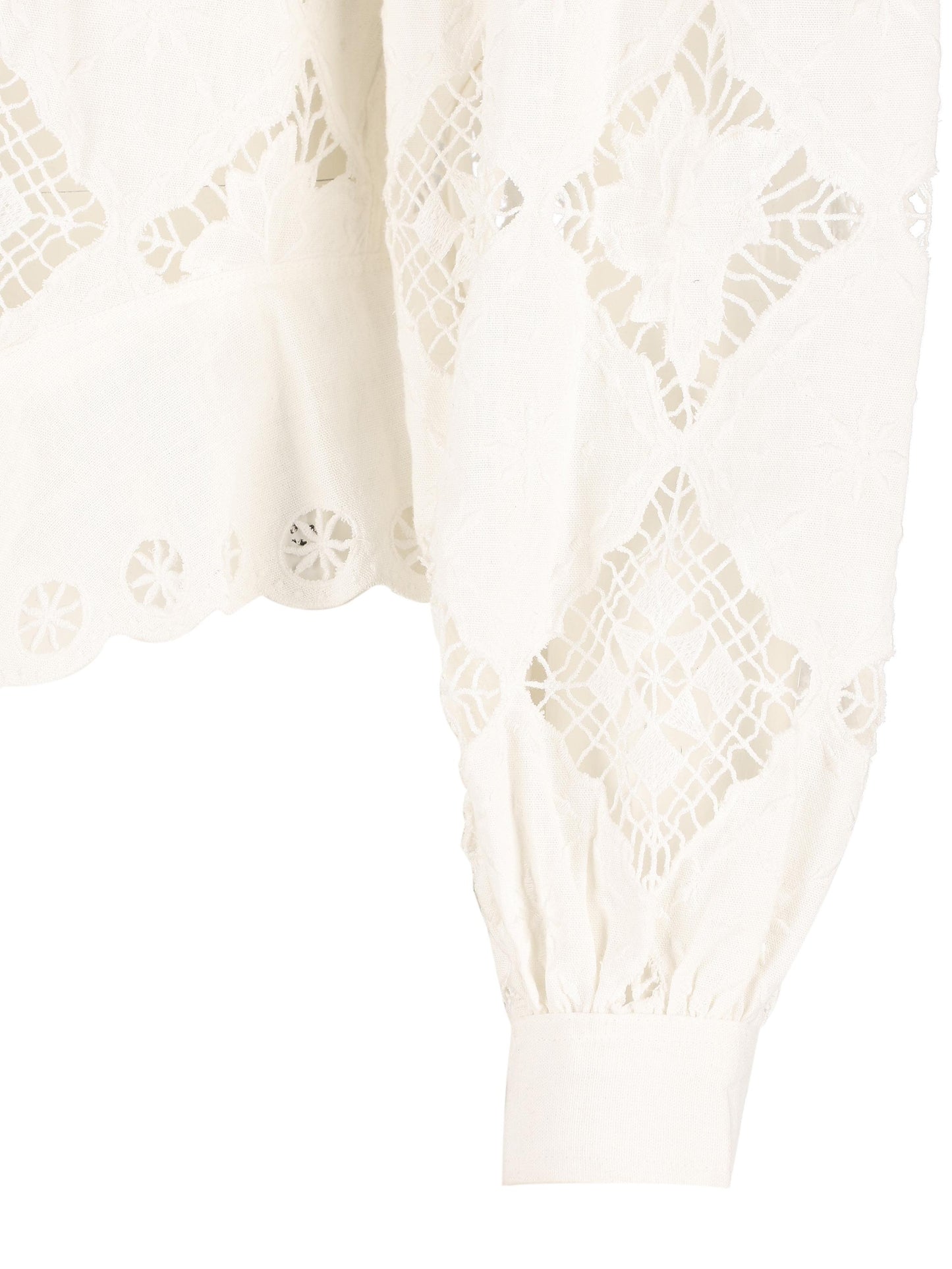 Blusa realizzata in cotone. 26EHT0856FA-D2J01I 20WH ISABEL MARANT 