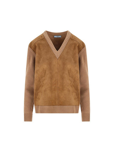 Maglia realizzata in lana e cashmere. P24T2B 173PF0C59 PRADA 