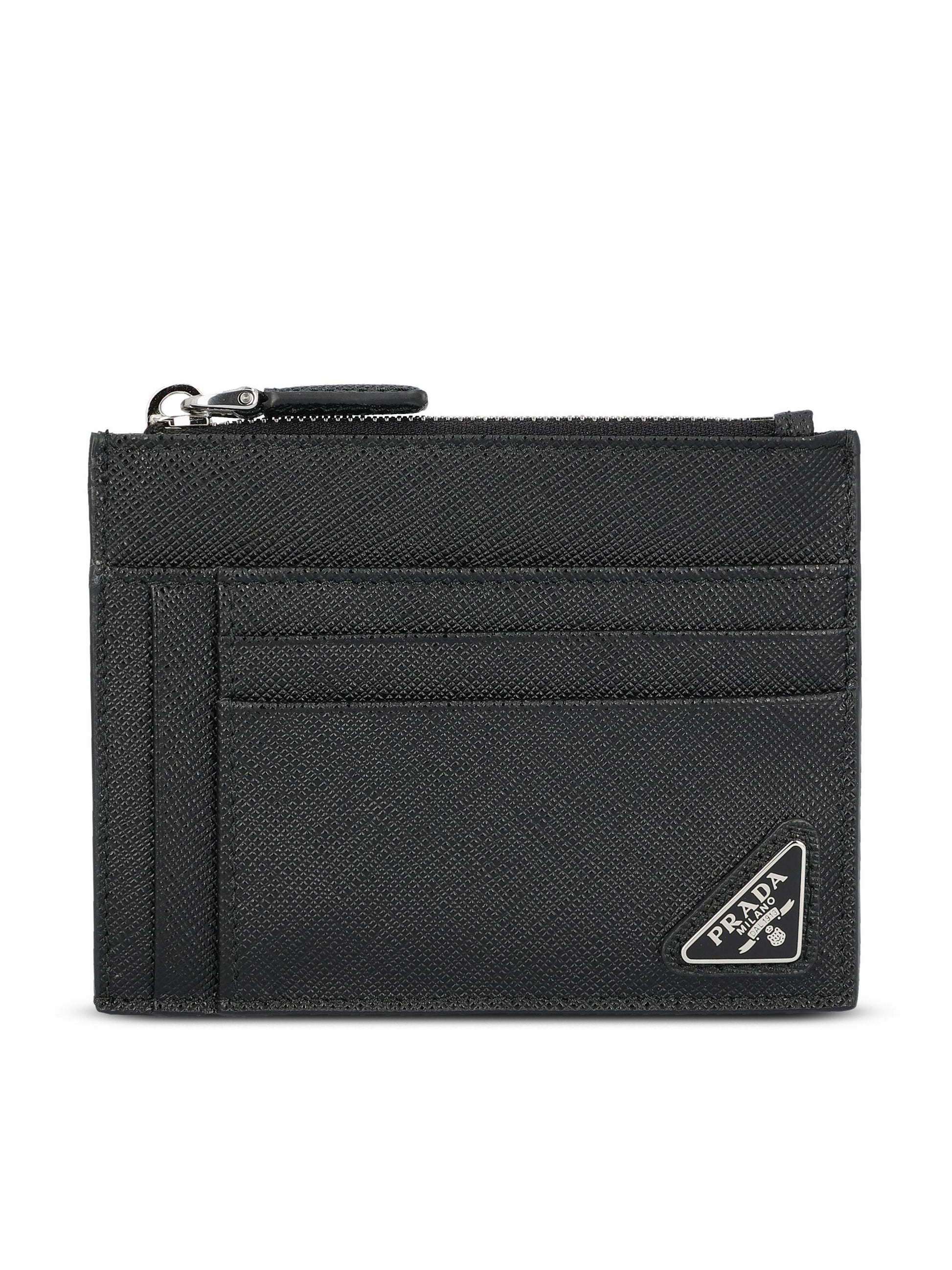 Porta carte realizzato in pelle di vitello. 2MC067 QHHF0002 PRADA 