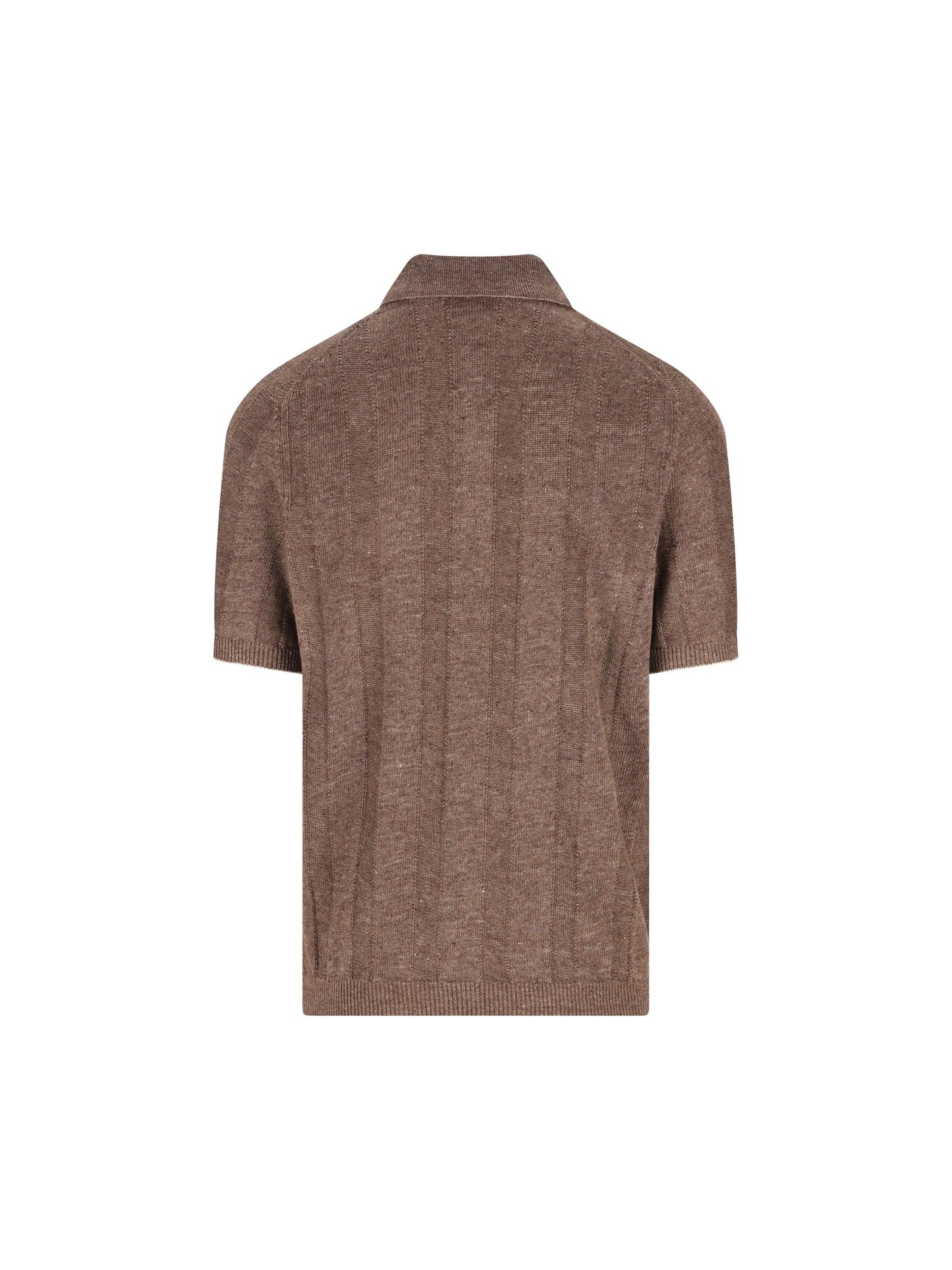 Polo realizzata in lino. M2L707815 CNO22 BRUNELLO CUCINELLI 