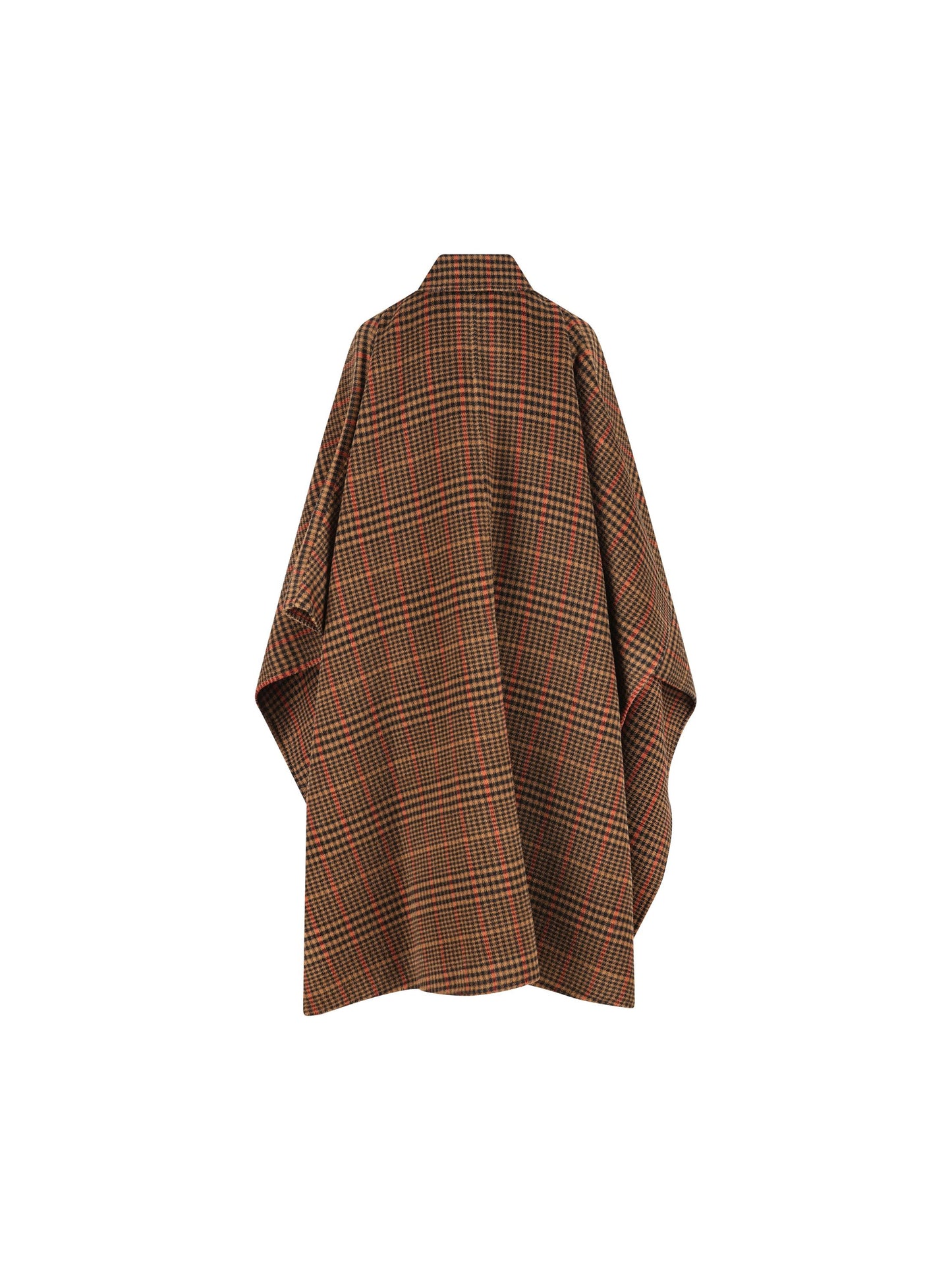 Mantella-plaid realizzata in lana. 842744 Y1M562513 SAINT LAURENT 