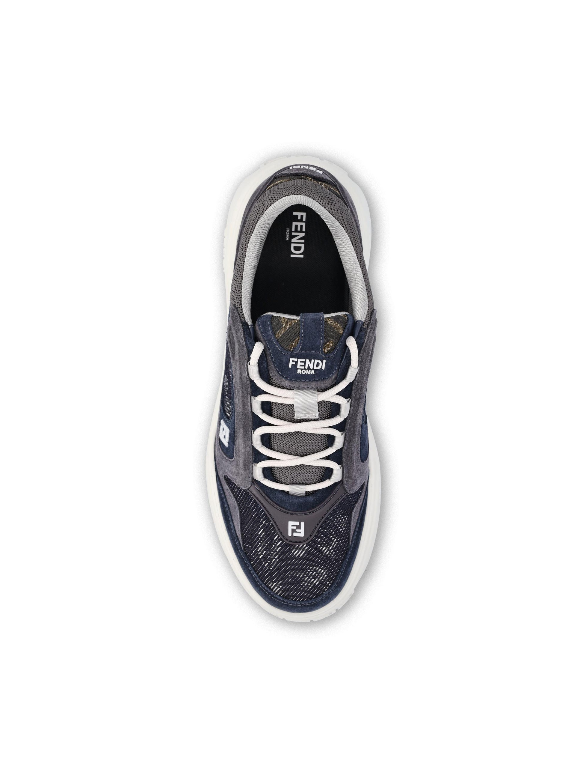 Sneakers Fendi realizzate in denim. 7E1728 AYFTF1V8C FENDI 