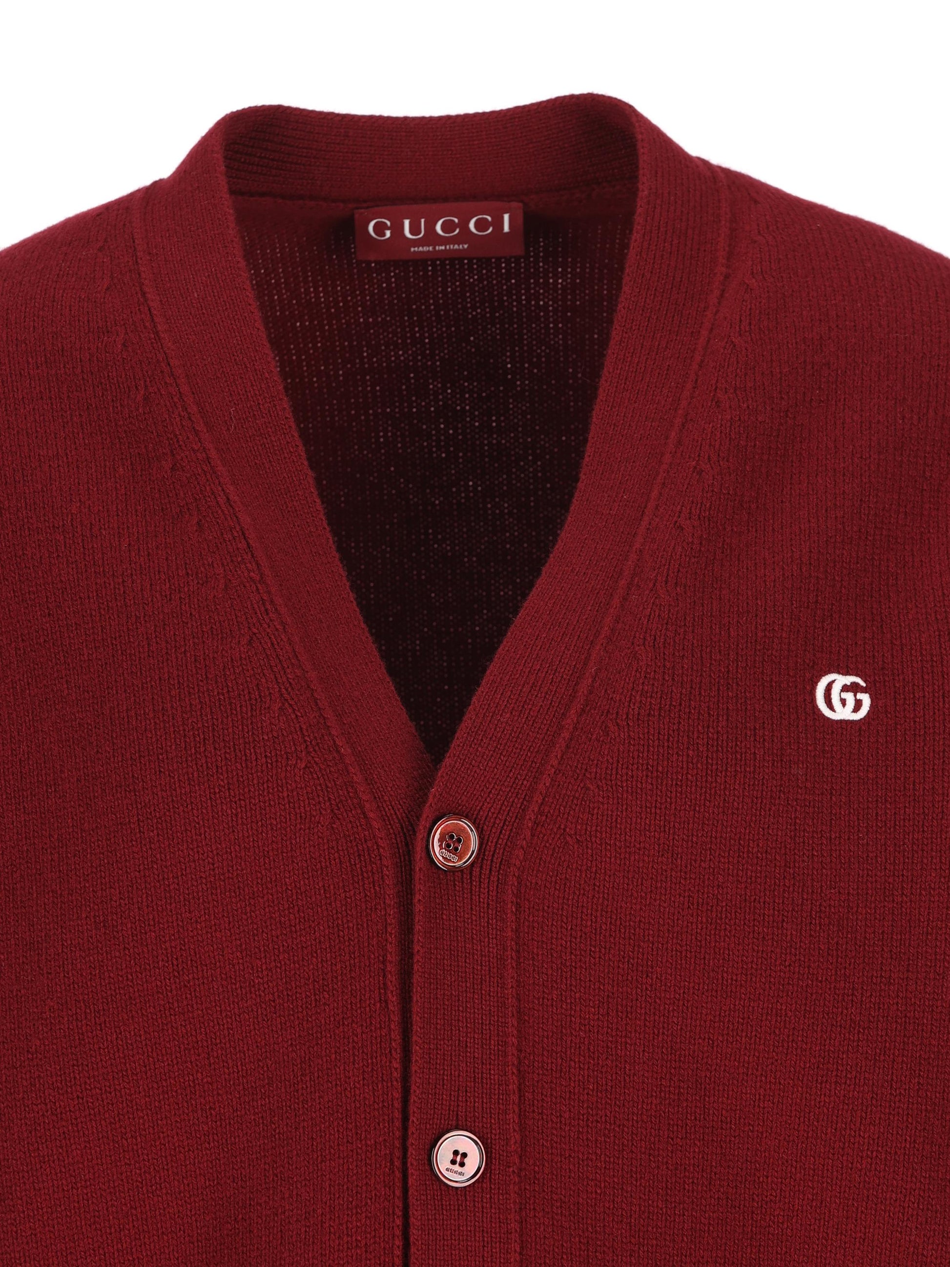 Cardigan realizzato in lana e cashmere. 815009 XKFAU6013 GUCCI 