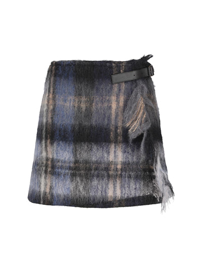 Gonna realizzata in mohair/lana e poliammide. S540Y08XC0 4985 LOEWE 