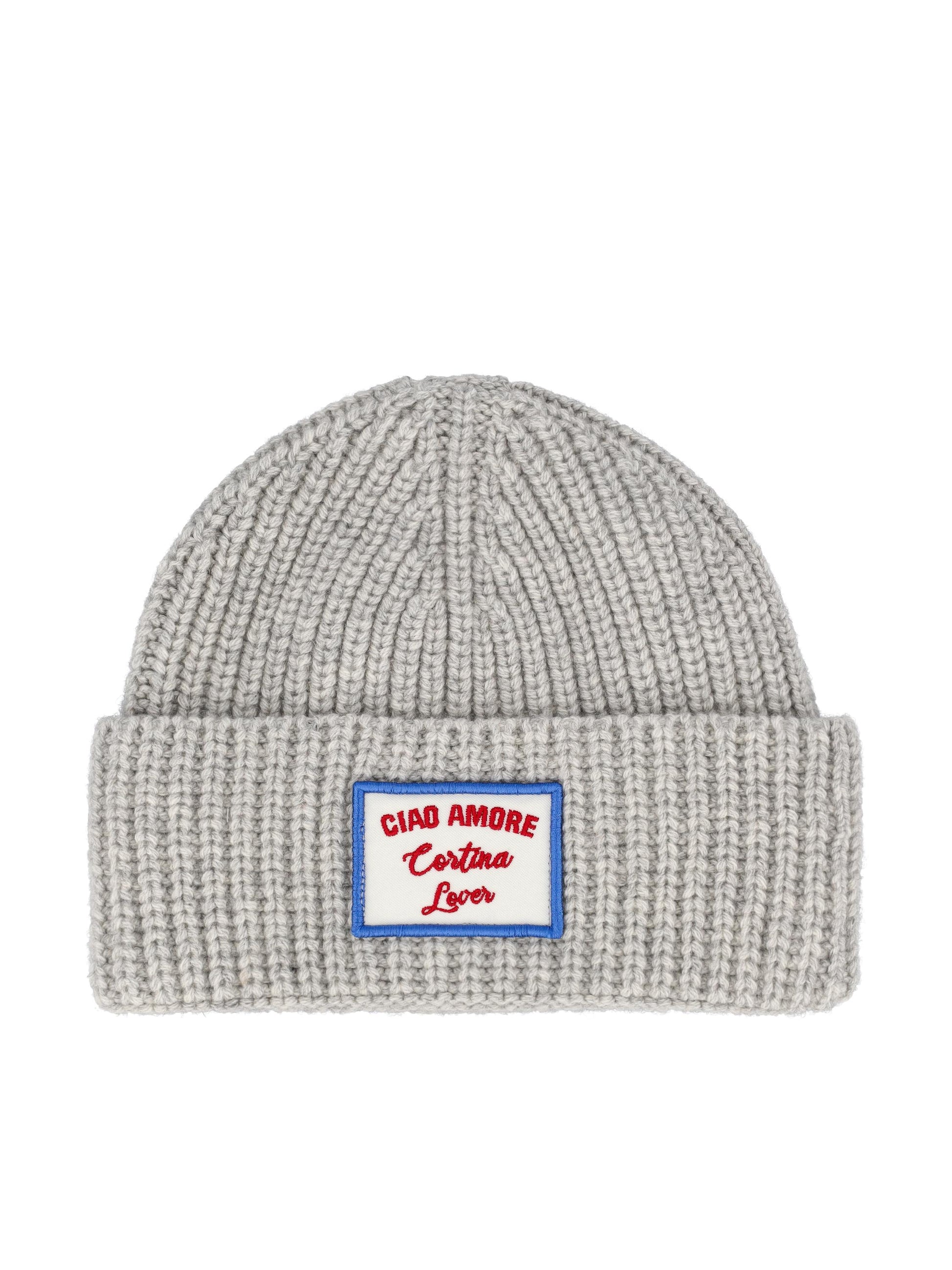 Cappello in lana e cashmere "Ciao Amore Cortina Lover" F25EM2831K 38 GIADA BENINCASA 