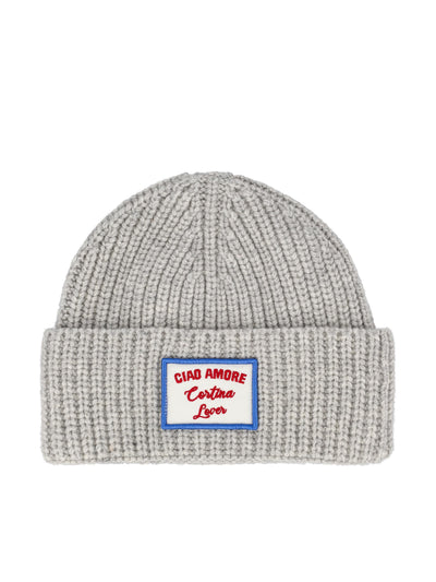 Cappello in lana e cashmere "Ciao Amore Cortina Lover" F25EM2831K 38 GIADA BENINCASA 