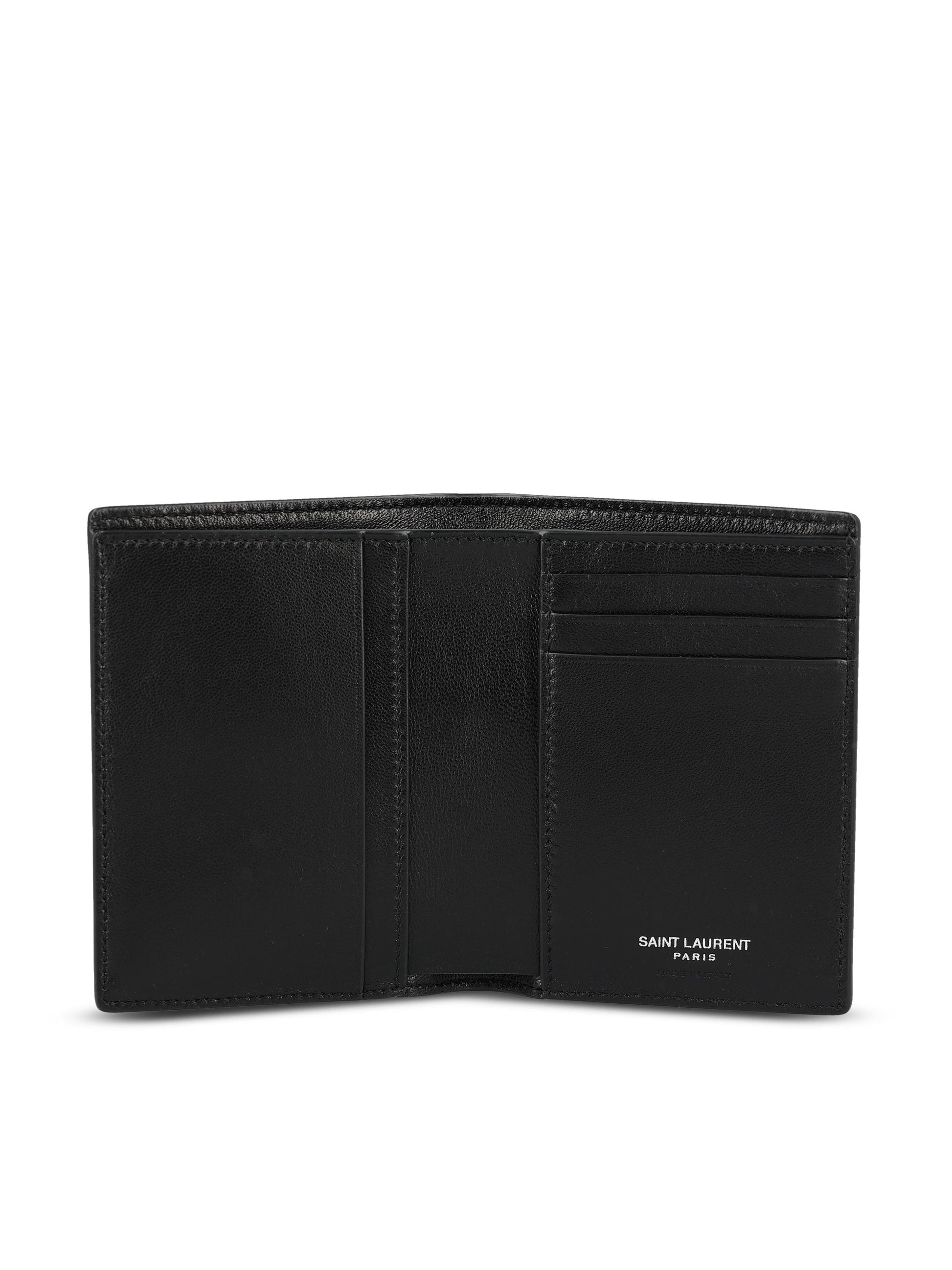 Portafoglio realizzato in pelle di vitello. 847958 EABDE1000 SAINT LAURENT 