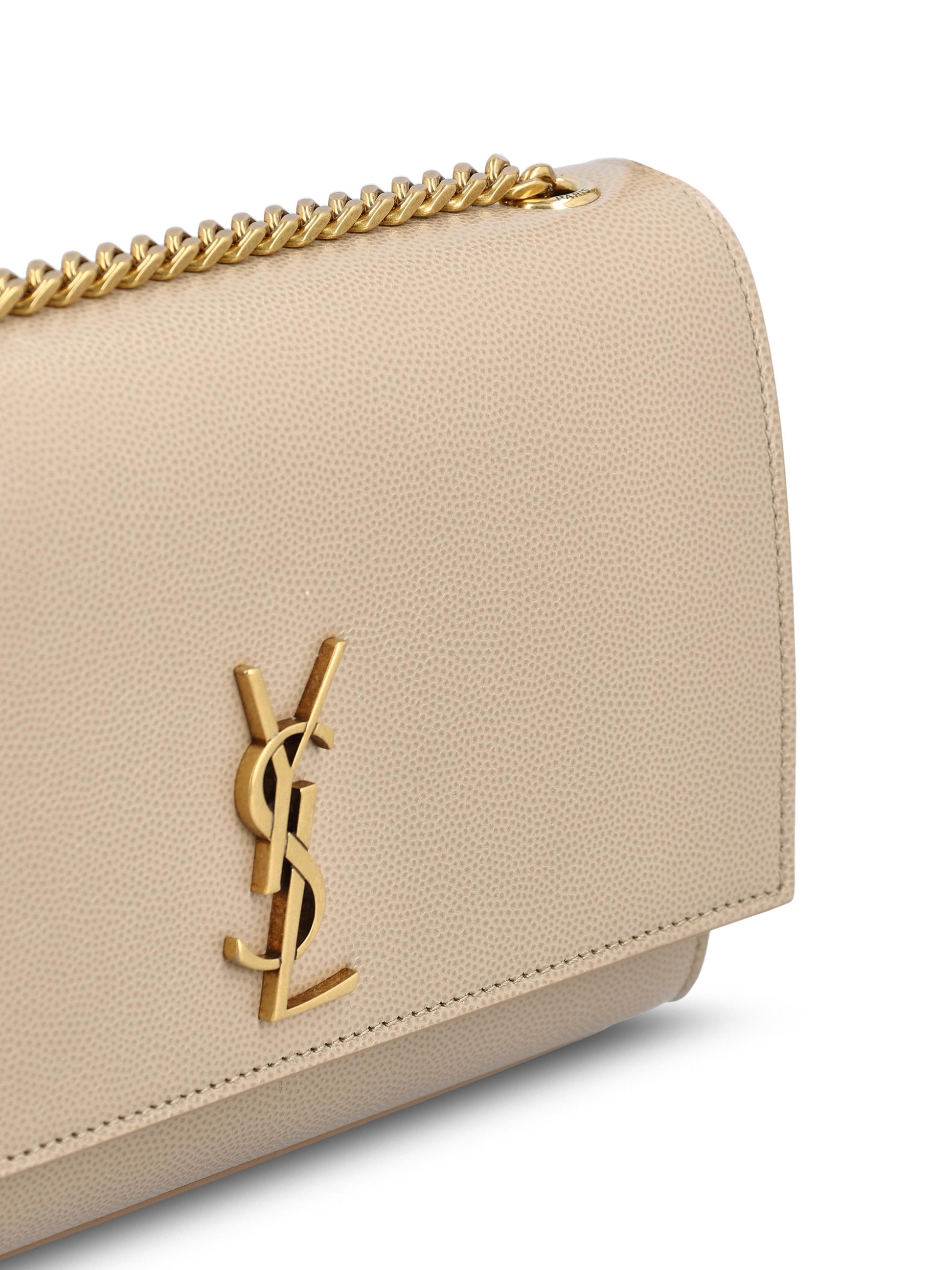 Borsa realizzata in pelle di vitello e ottone. 851504 AAGBE2721 SAINT LAURENT 