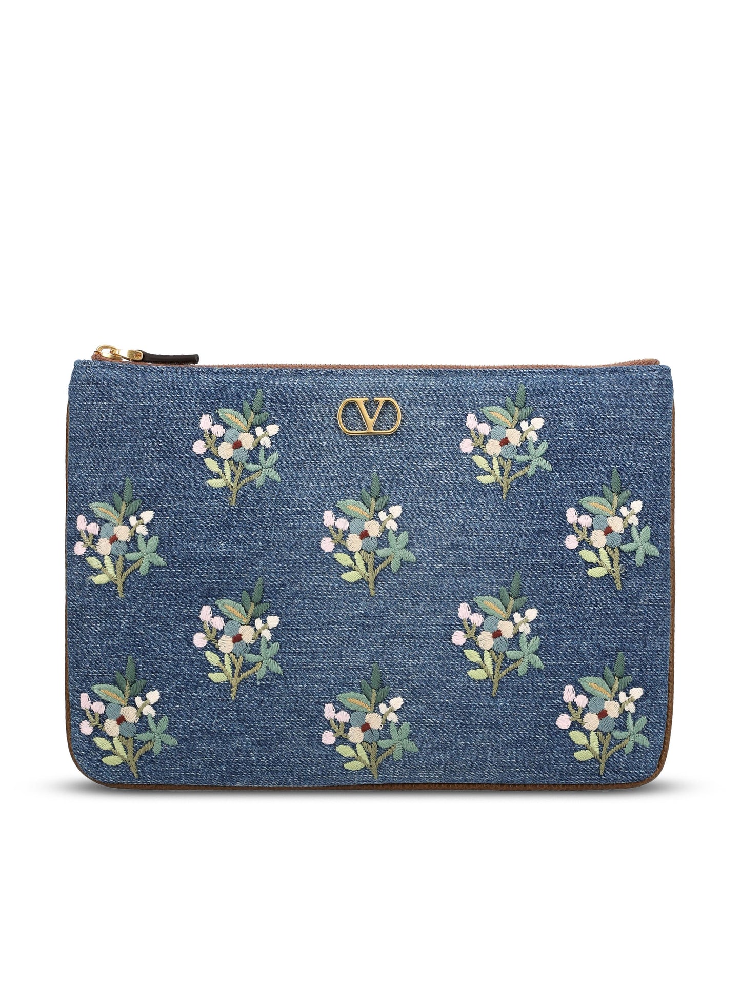 Pochette in denim. 8W0P0AK4MDU AXM VALENTINO GARAVANI 