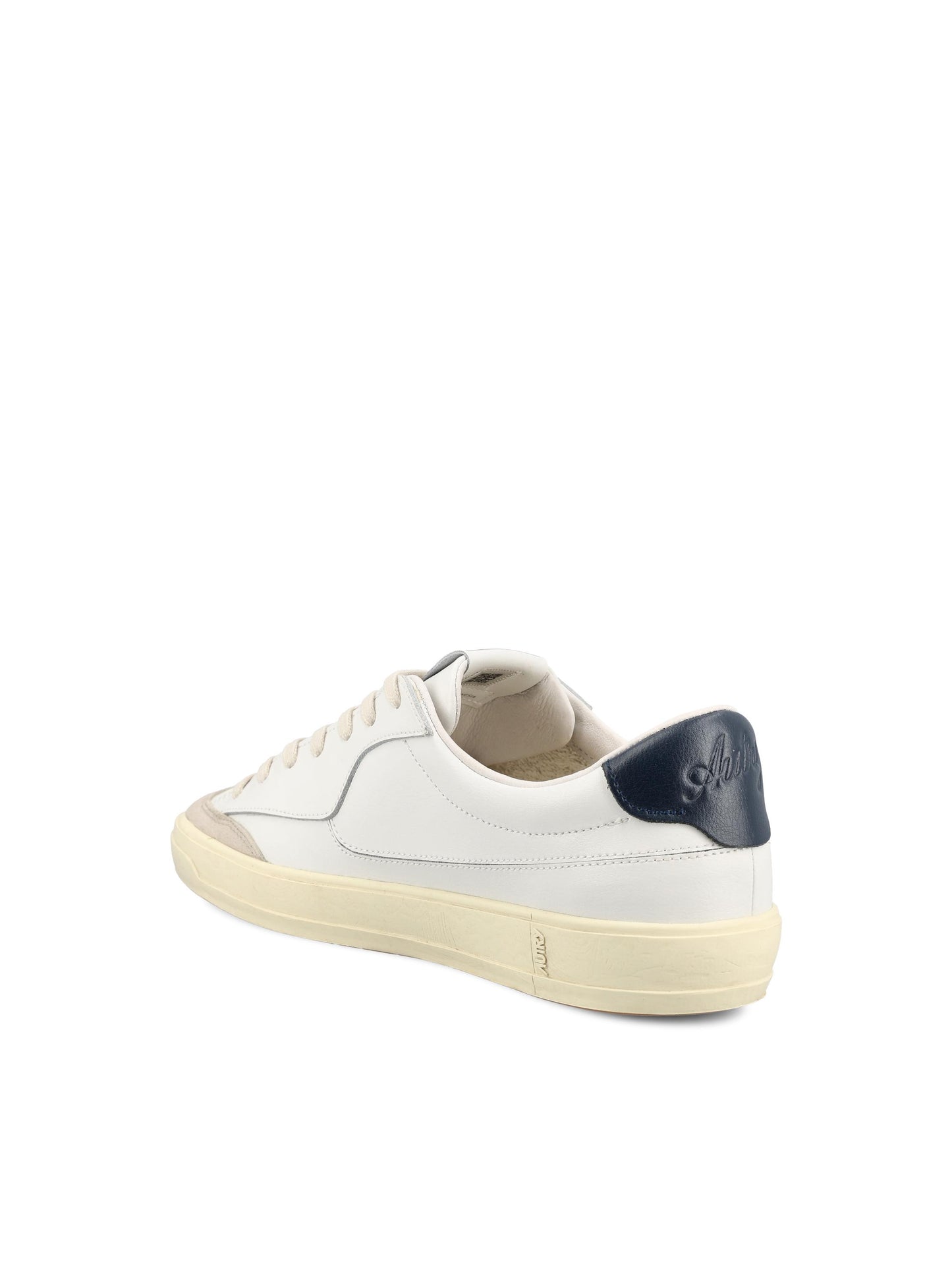 Sneakers Windscape low in pelle bianca e space SCLM UK05 AUTRY 