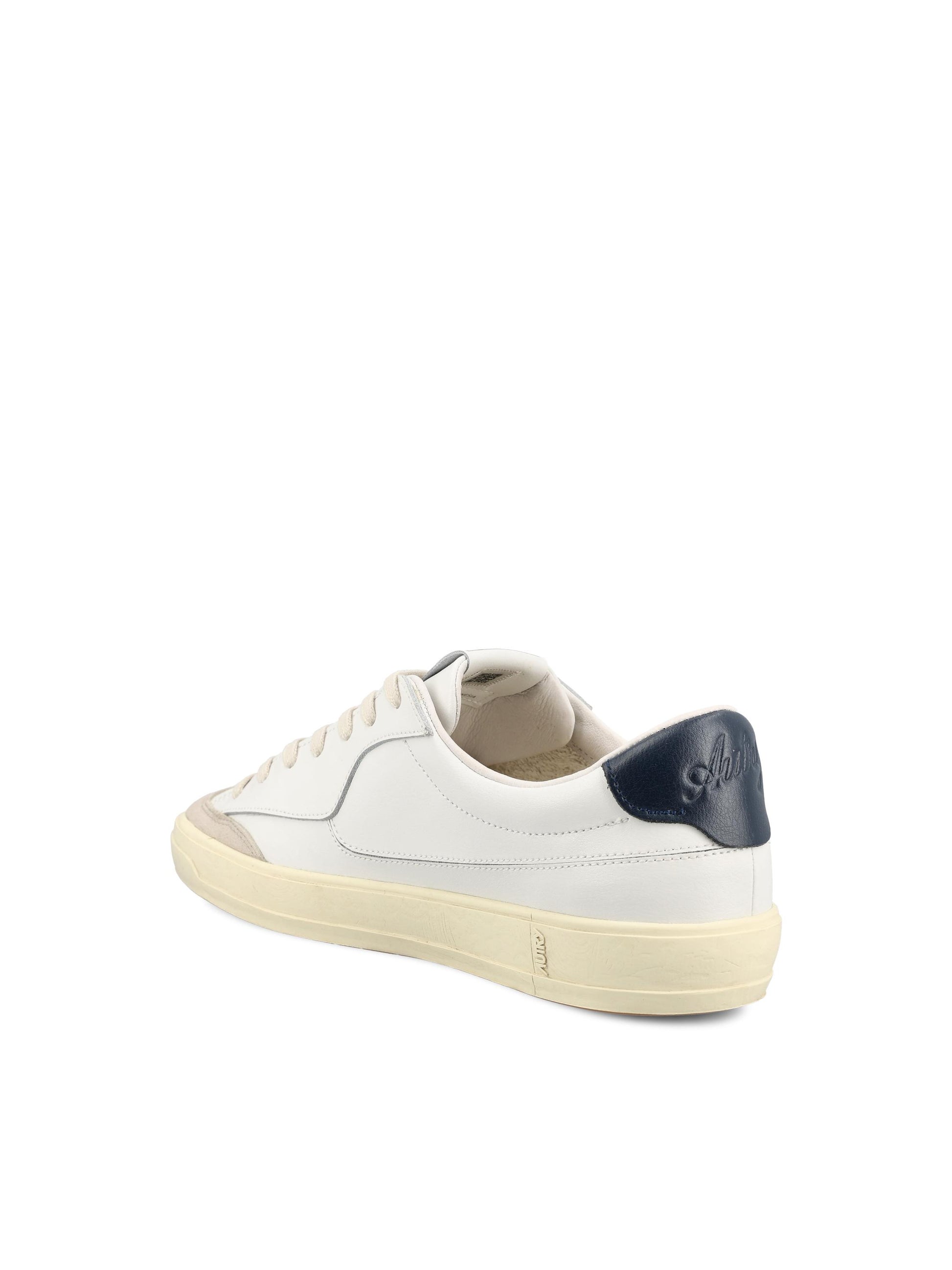 Sneakers Windscape low in pelle bianca e space SCLM UK05 AUTRY 