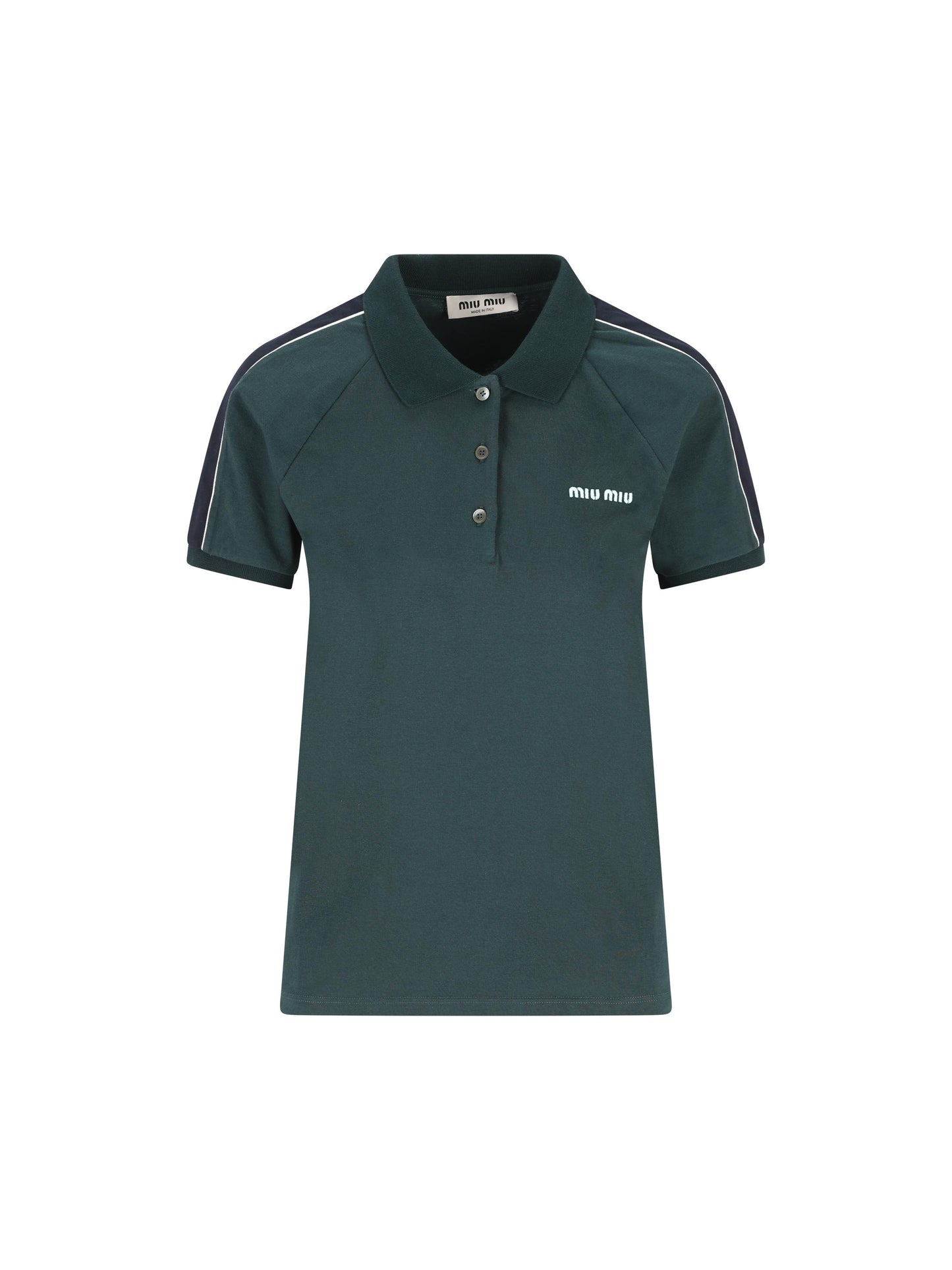 Polo realizzata in cotone. MJNA19 182DF0R3V MIU MIU 